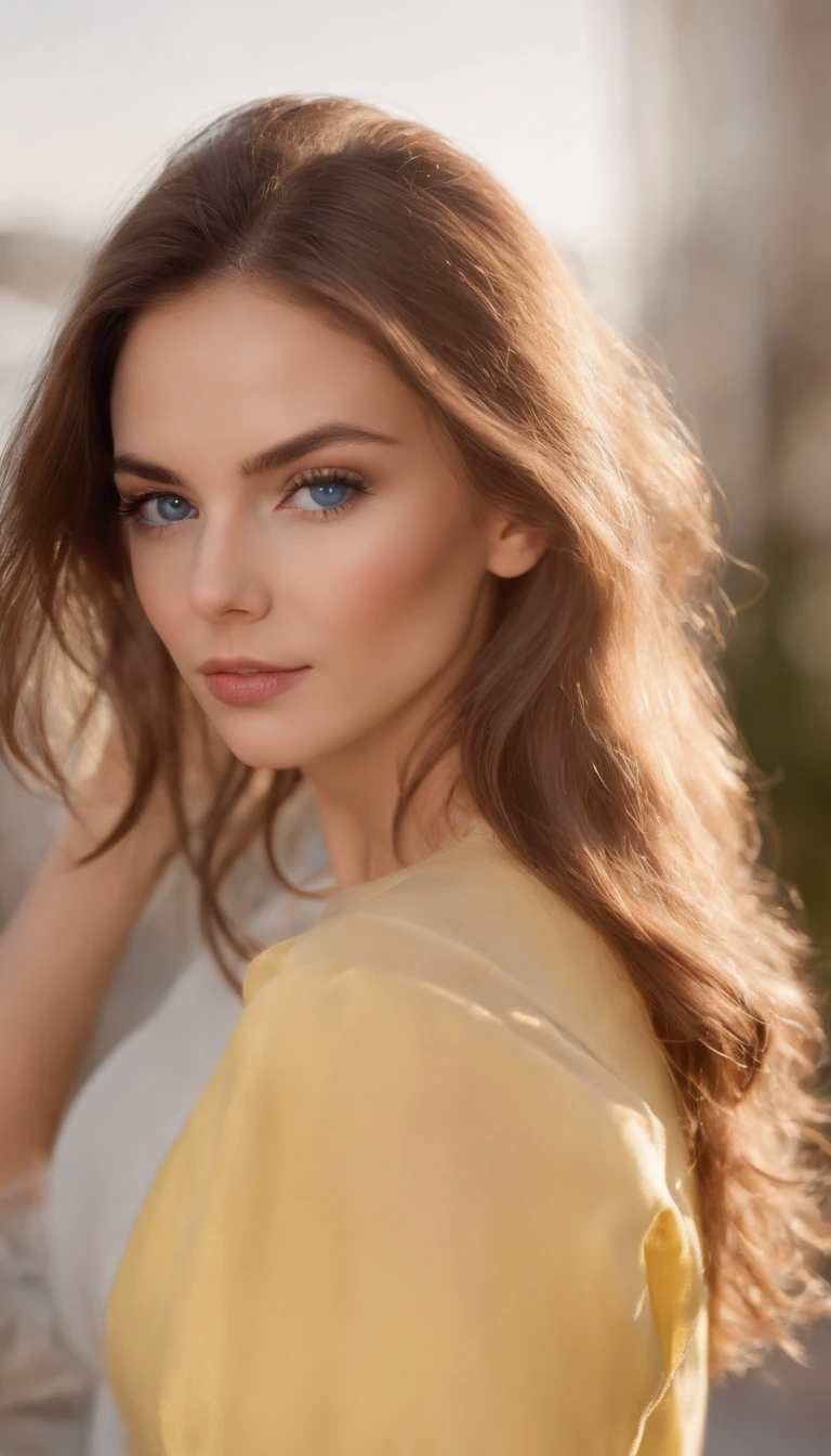 (Obra maestra, High resolution, fotorrealista:1.4), (Joven del sur de suecia:1.3), (ojos azules intensos que irradian brillo:1.3), (Cabello rubio moderno y elegante:1.2), (cejas negras gruesas y bien cuidadas:1.2), (nariz delgada perfectamente esculpida:1.2), (Labios regordetes y seductores:1.2), (Tez impecable y besada por el sol:1.3), (Comfortable and elegant yellow outfit:1.2), (Angle at eye level to capture your essence:1.2), (Canon EOS R6 mirrorless camera:1.2), (emparejado con un RF 50mm f de Canon/1.Lente USM de 2L:1.2), (capturando exquisitamente sus rasgos:1.2), (sacando a relucir su belleza natural:1.2), (Celebrating the charm of Mediterranean charm:1.1).