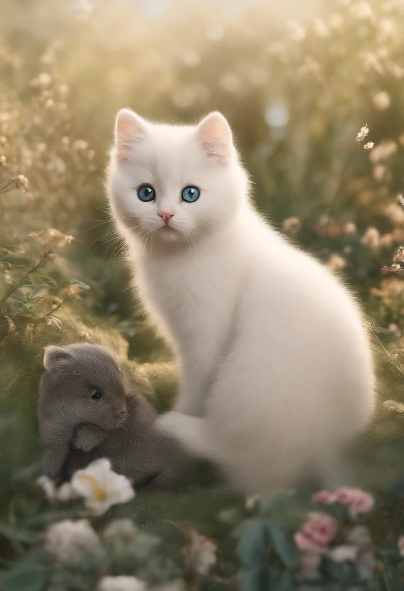 SeaArt, please transform this picture [https://www.instagram.com/p/Cvmno30ACTh/] into an adorable and charming drawing. Highlight the cute features of the image and add elements that enhance the cuteness, such as large expressive eyes, soft colors, and endearing details. The goal is to capture the cute essence of the original scene and make it even more delightful in the form of a drawing. Feel free to add creative touches that bring a smile to the face of anyone who sees it.