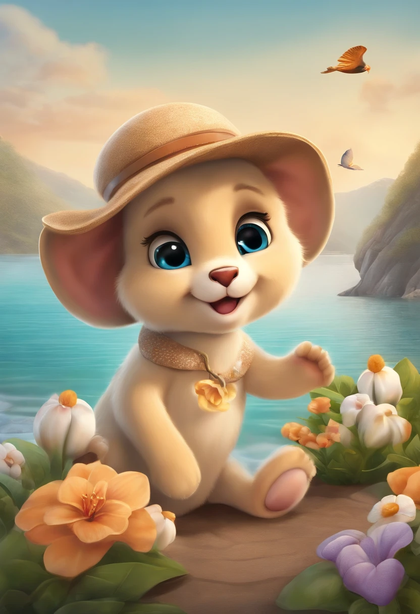 SeaArt, please transform this picture [https://www.instagram.com/p/Cvmno30ACTh/] into an adorable and charming drawing. Highlight the cute features of the image and add elements that enhance the cuteness, such as large expressive eyes, soft colors, and endearing details. The goal is to capture the cute essence of the original scene and make it even more delightful in the form of a drawing. Feel free to add creative touches that bring a smile to the face of anyone who sees it.