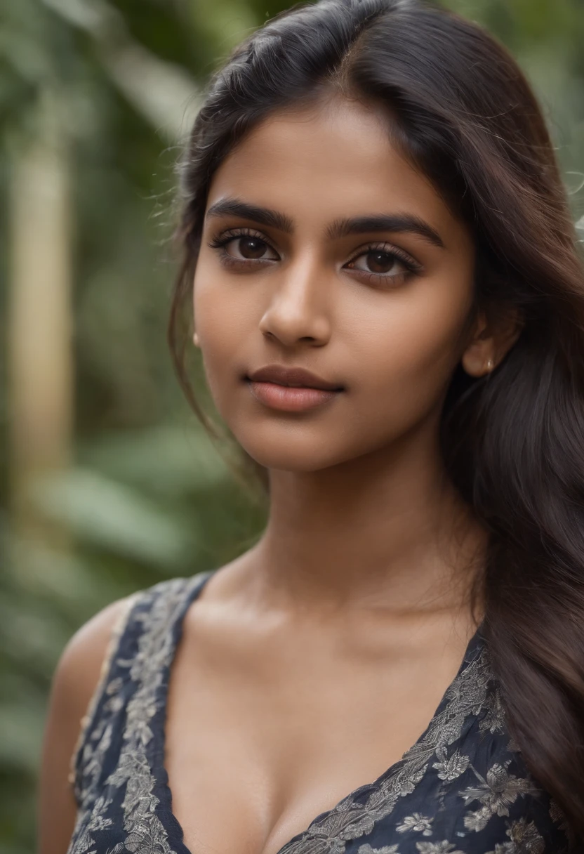 Young, Beautiful Sri Lankan girl, 20 years old.  hot boobs deep clevage