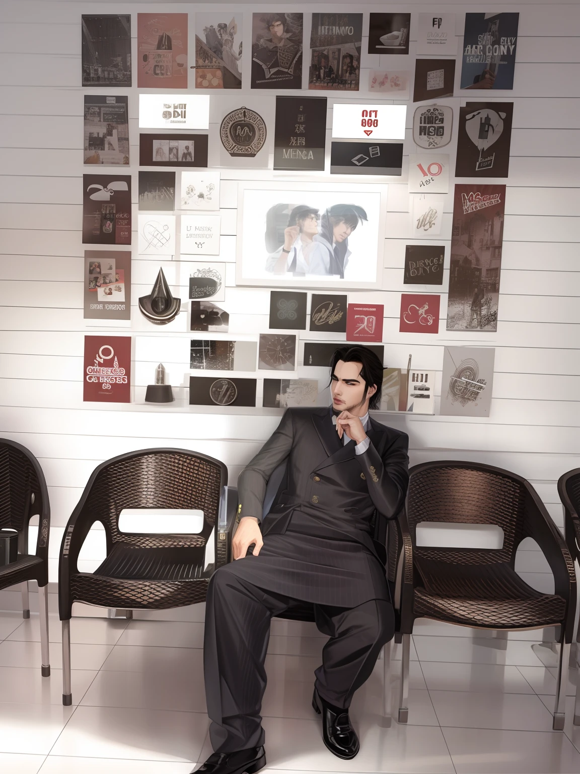 Change background to mafia city handsome boy, realistic face,8k, ultra realistic