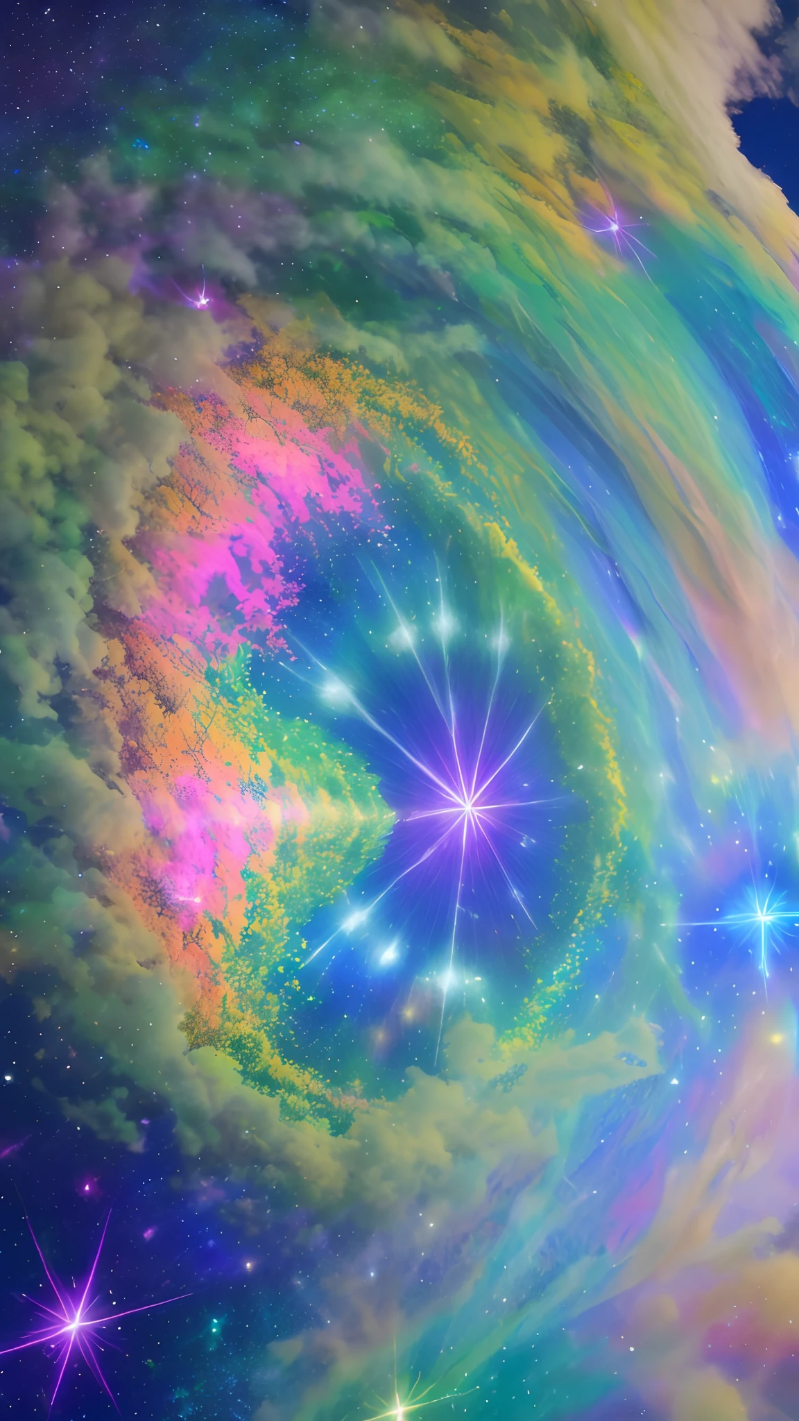 The Breath of Life、Irridescent color