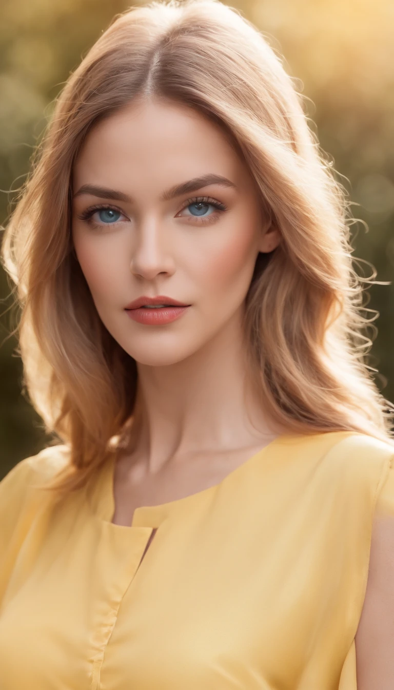 (Obra maestra, High resolution, fotorrealista:1.4), (Joven del sur de suecia:1.3), (ojos azules intensos que irradian brillo:1.3), (Cabello rubio moderno y elegante:1.2), (cejas negras gruesas y bien cuidadas:1.2), (nariz delgada perfectamente esculpida:1.2), (Labios regordetes y seductores:1.2), (Tez impecable y besada por el sol:1.3), (Comfortable and elegant yellow outfit:1.2), (Angle at eye level to capture your essence:1.2), (Canon EOS R6 mirrorless camera:1.2), (emparejado con un RF 50mm f de Canon/1.Lente USM de 2L:1.2), (capturando exquisitamente sus rasgos:1.2), (sacando a relucir su belleza natural:1.2), (Celebrating the charm of Mediterranean charm:1.1). (cabello rubio como el sol: 1.2)