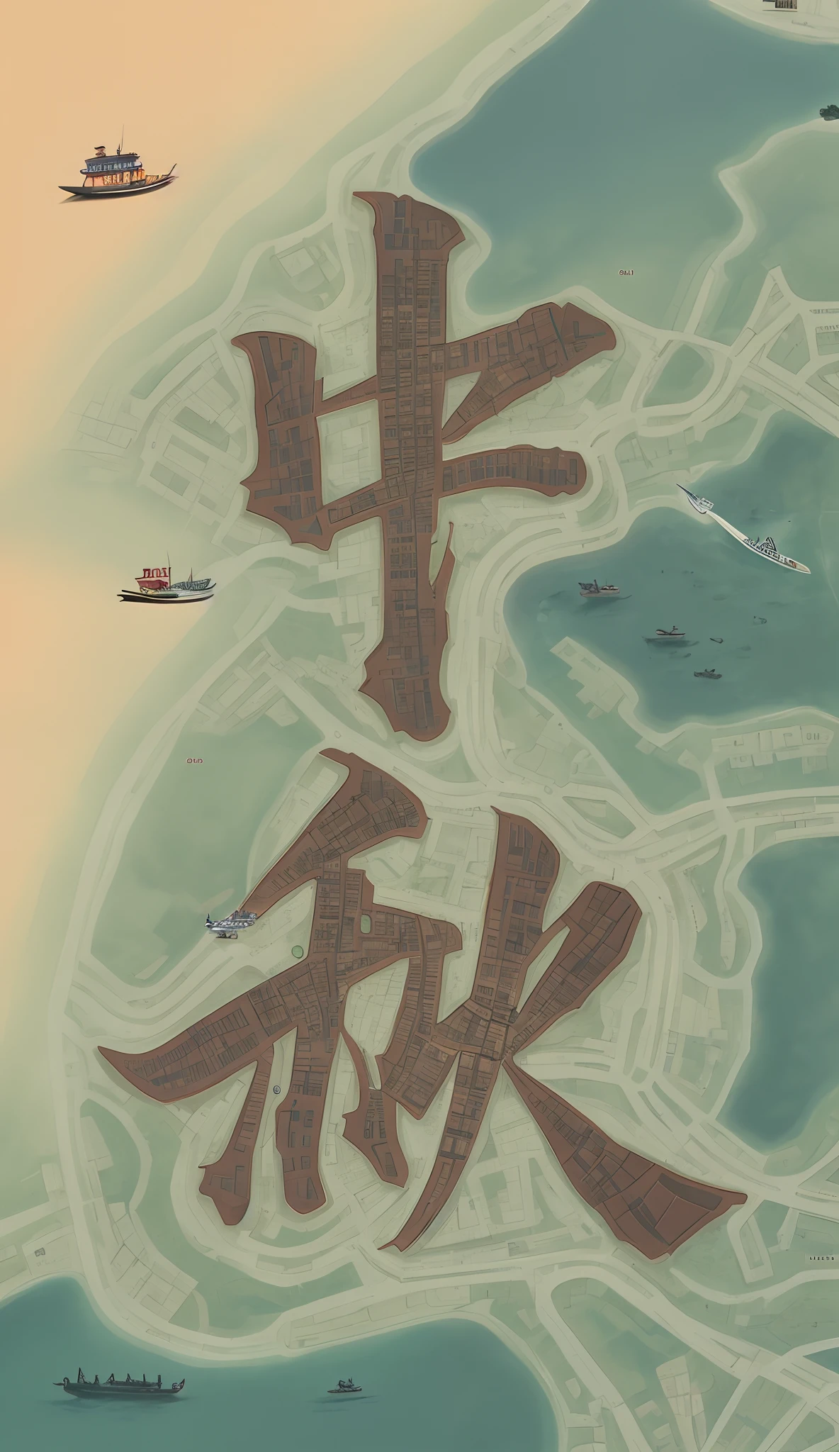 Qingming upper river map, horizontal layout, high resolution, best quality, super detail, dynamic angle, floating, bustling cityscape, intricate details, historical buildings, flowing river, bright colors, volumetric lighting, crowded boats and bridges, rich cultural background.