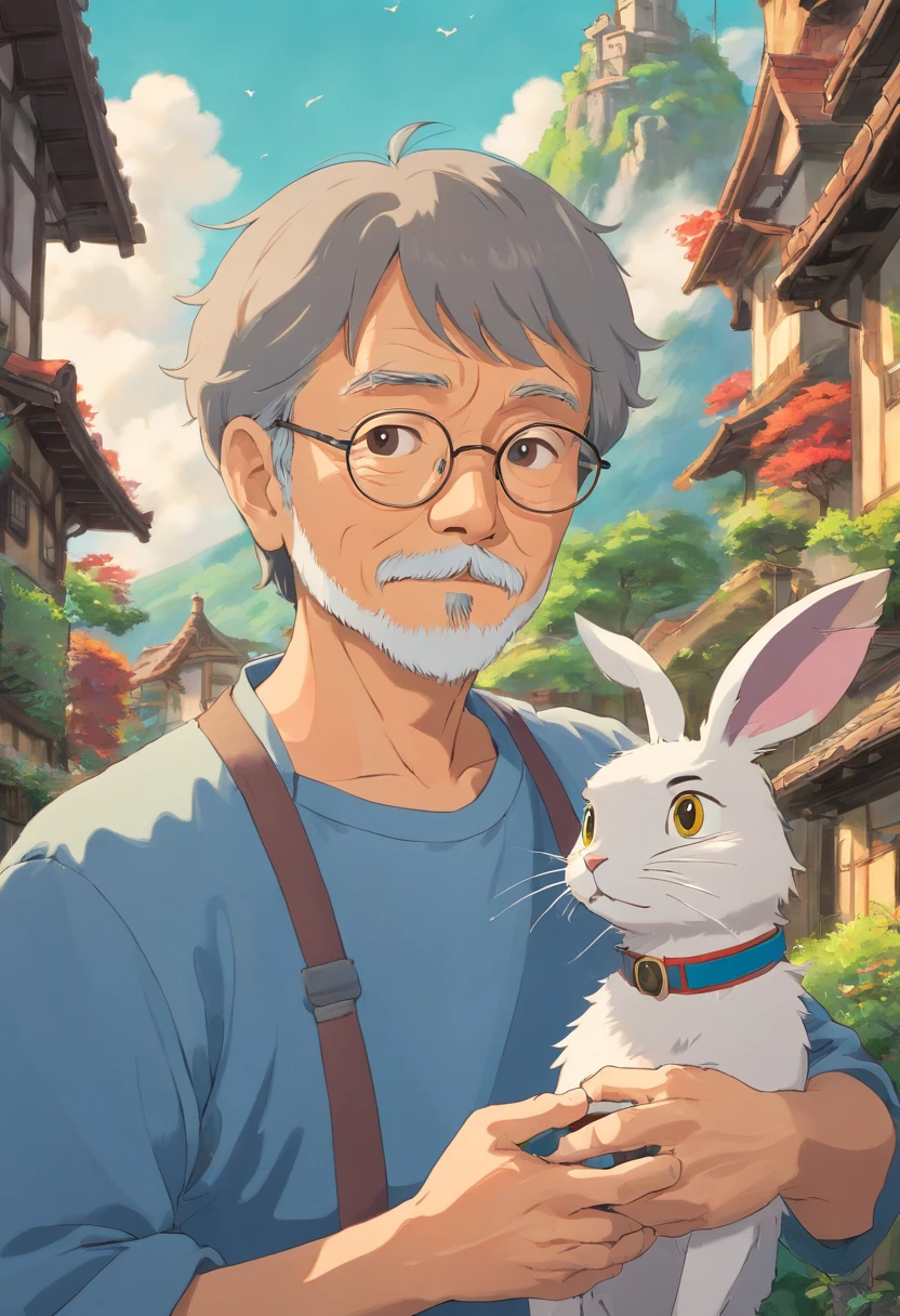 Portrait of a father