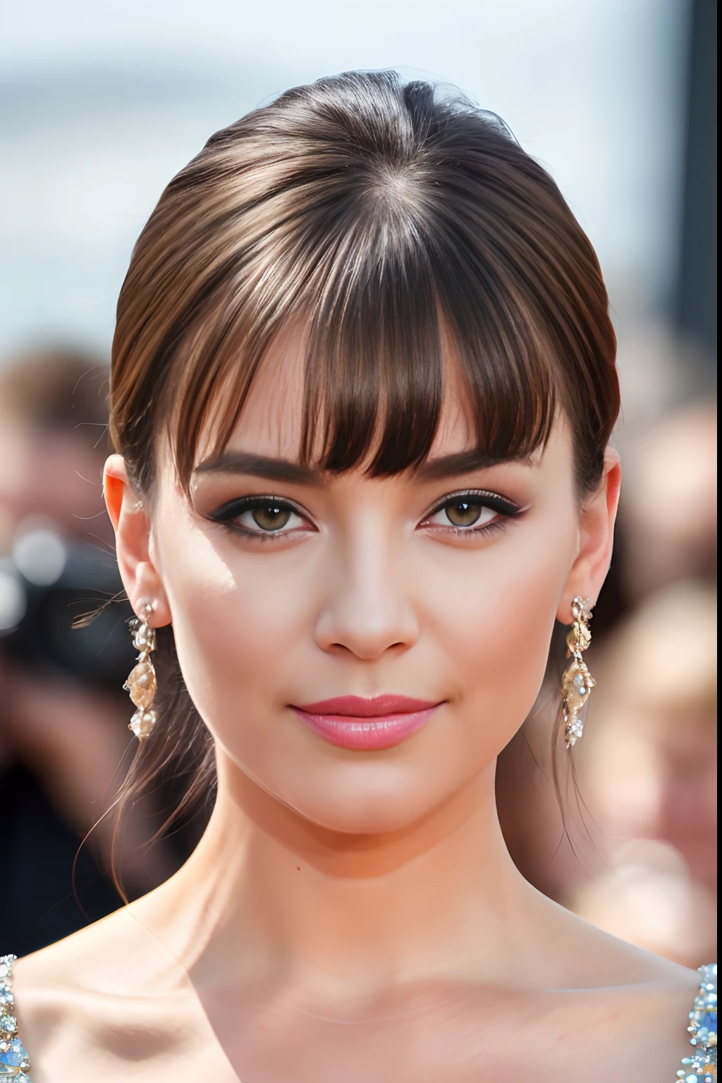 Glamour style, ​masterpiece, top-quality, 8K, art  stations, foco nítido, A hyper-realistic, high detailing, RAW Portrait, Cute Little Sittens, (up close shot), (Back round focus is blurred), (depth of fields), straight haired