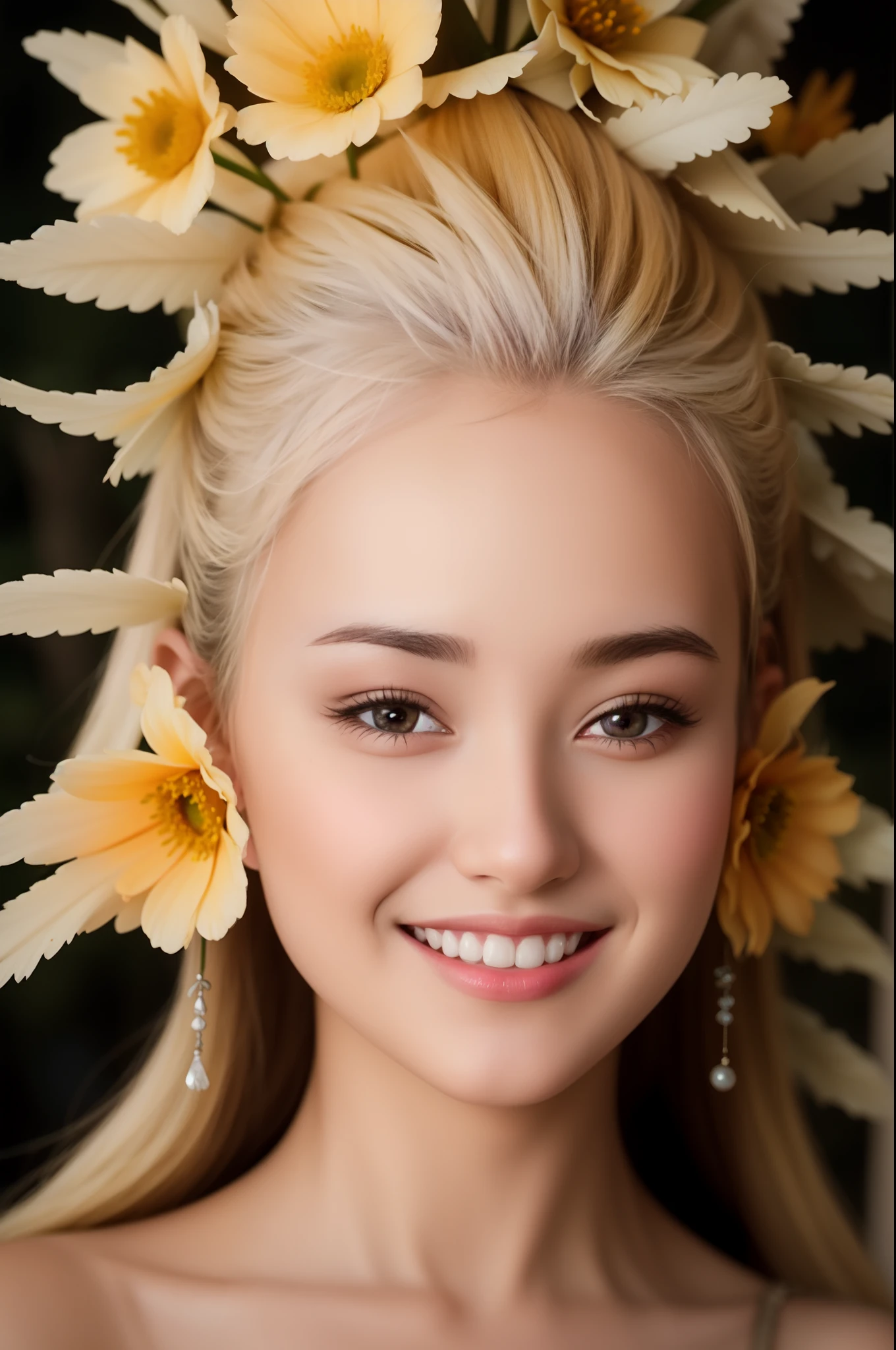 A girl with rosy cheeks and glowing skin, beautiful detailed eyes, and luscious long eyelashes. She has a contagious smile with beautifully detailed lips. She is wearing a flowing dress with vibrant colors, surrounded by a vibrant garden full of blooming flowers. The sunlight gently illuminates her face, casting a warm and inviting glow. The artwork is created using a combination of oil painting and photography, resulting in a visually stunning masterpiece. The image quality is of the highest level, with ultra-detailed features and a realistic, photorealistic representation. The colors are vivid and vibrant, bringing the scene to life. The lighting is soft and warm, emphasizing the girl's natural beauty and the serene atmosphere of the garden.