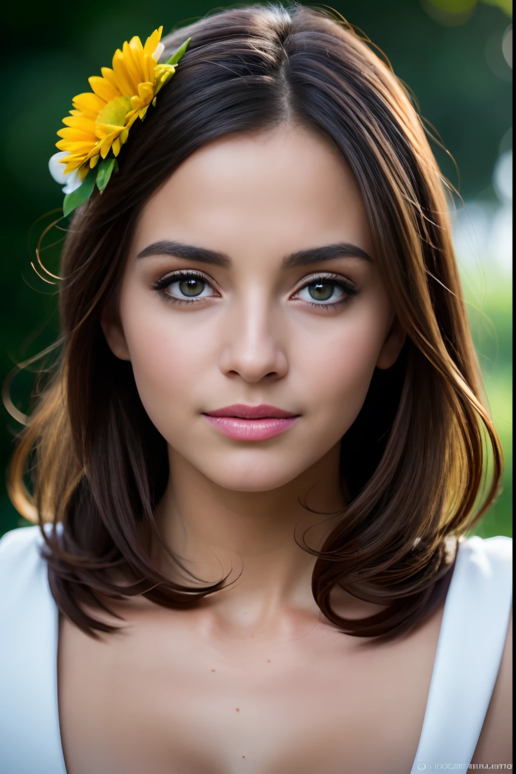 Glamour style, masterpiece, top-quality, 8K, art stations, foco nítido, A hyper-realistic, high detailing, RAW Portrait, Cute Little Sittens, (up close shot), (Back round focus is blurred), (depth of fields), straight haired
