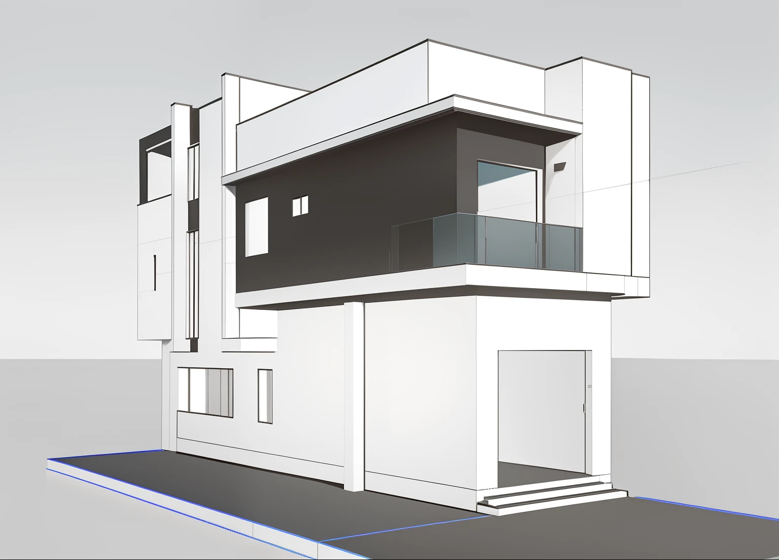 (best quality,4k,8k,highres,masterpiece:1.2),ultra-detailed,(realistic,photorealistic,photo-realistic:1.37),futuristic contemporary house, dark Concrete finish, exterior view, sleek design, large floor-to-ceiling windows, panoramic view, shiny metallic elements, minimalist architecture, sharp edges, clean lines, geometric shapes, seamless integration with the environment, vibrant green landscape, natural surroundings, bright blue sky, abundant natural light, warm golden sunlight, dynamic composition, high-tech materials, polished surfaces, reflective glass, sophisticated lighting, dramatic shadows, impeccable craftsmanship, luxurious atmosphere, inviting entrance, grand entrance door, spacious open layout, spacious outdoor terrace, comfortable outdoor seating, stylish outdoor furniture, perfect balance between simplicity and elegance, striking contrast, minimalistic color palette, monochrome tones, accents of bold colors, cutting-edge technology, smart home system, state-of-the-art appliances, inspiring ambience, contemporary art pieces, harmonious blend of nature and modernity, tranquil and inviting ambiance.