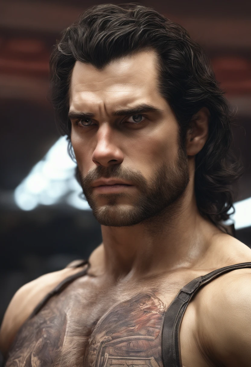 Um anjo pelado,seminu, Shining in the sky,seu rosto parece com o Henry cavill. His body is muscular and pectoral defined. tanquinho. virilha. Cochas, cabelos contra o vento.  Asas enormes indo e vindo.  Mostrando gloria e resplendor.