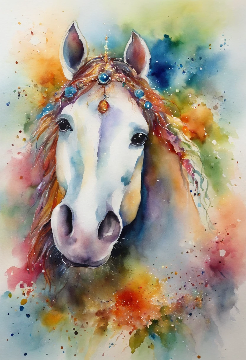 Era uma vez, numa terra de encantamento, there lived a magnificent bordero coli called Sparkle. Sparkle was no ordinary unicorn