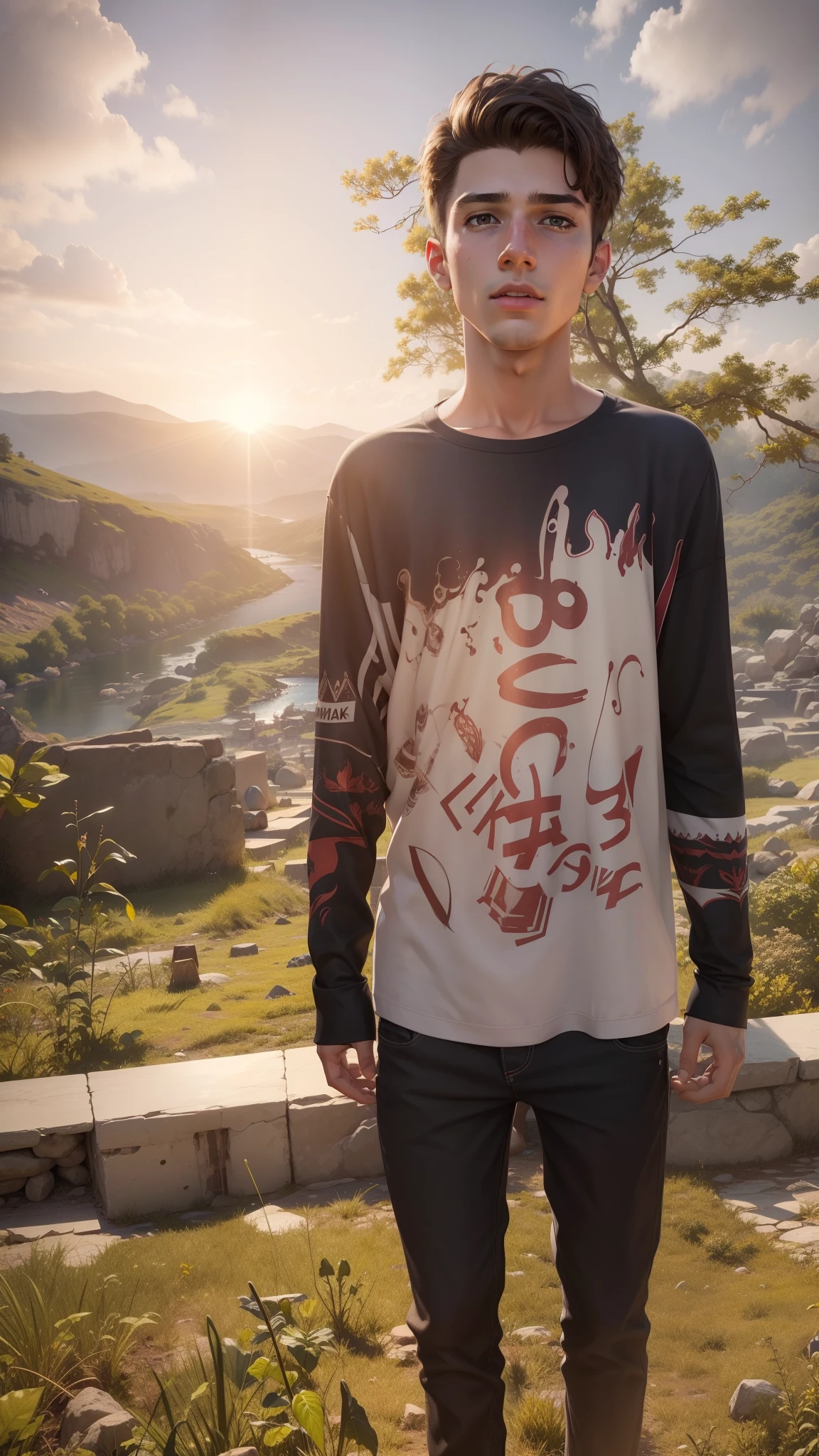 Change Accurate background syberpunck handsome boy realistic face, 8k, ultra realistic
