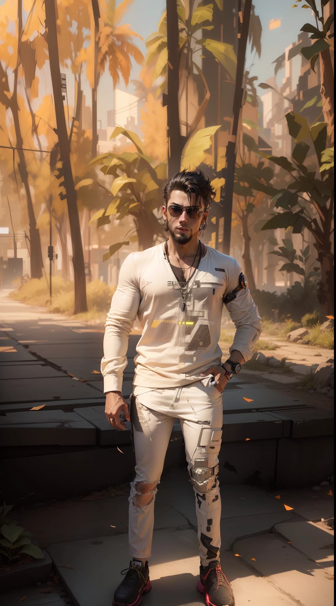 Change background cyberpunk handsome boy, realistic face. 8k, ultra high quality realistic,