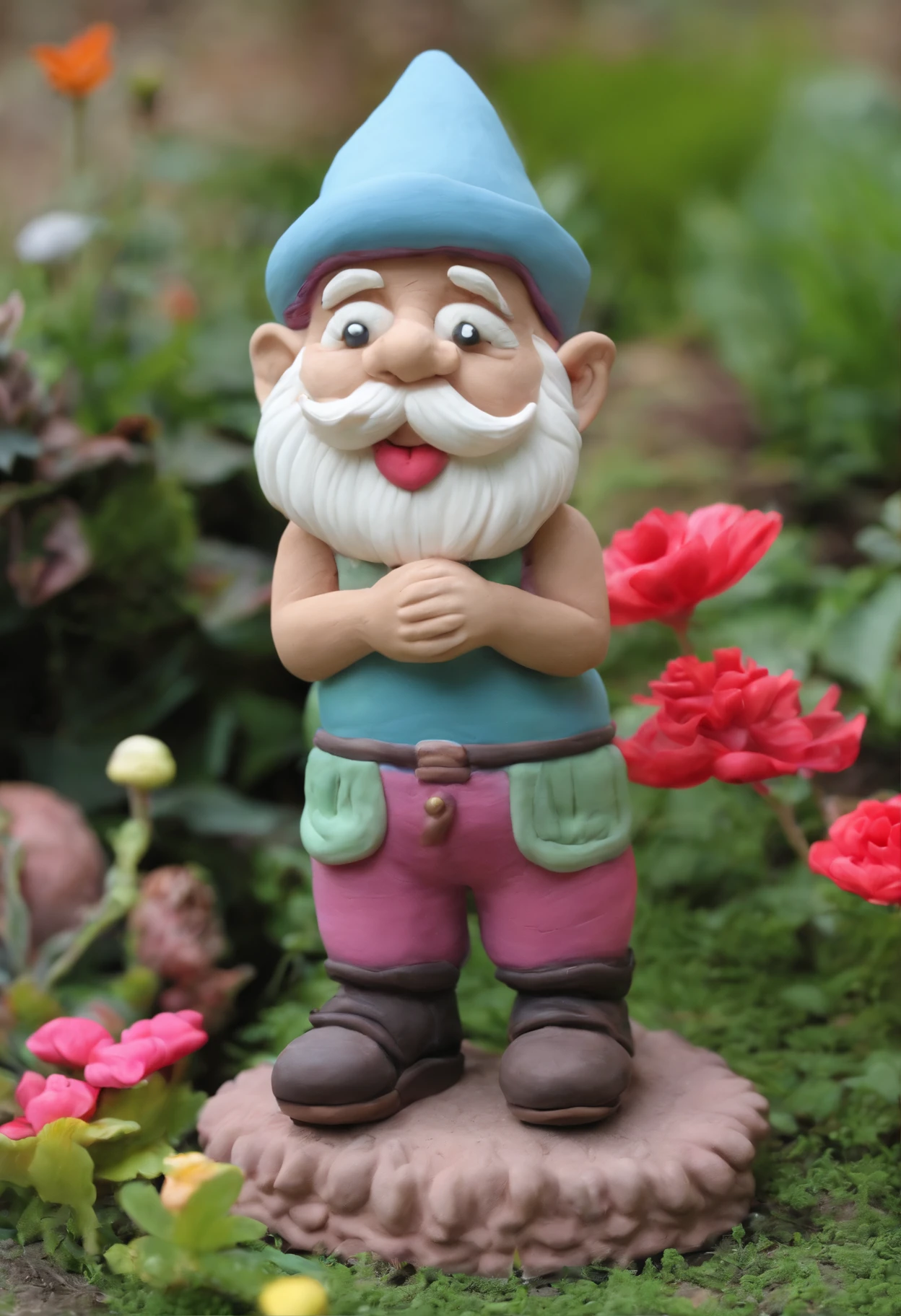 A very sexy garden gnome