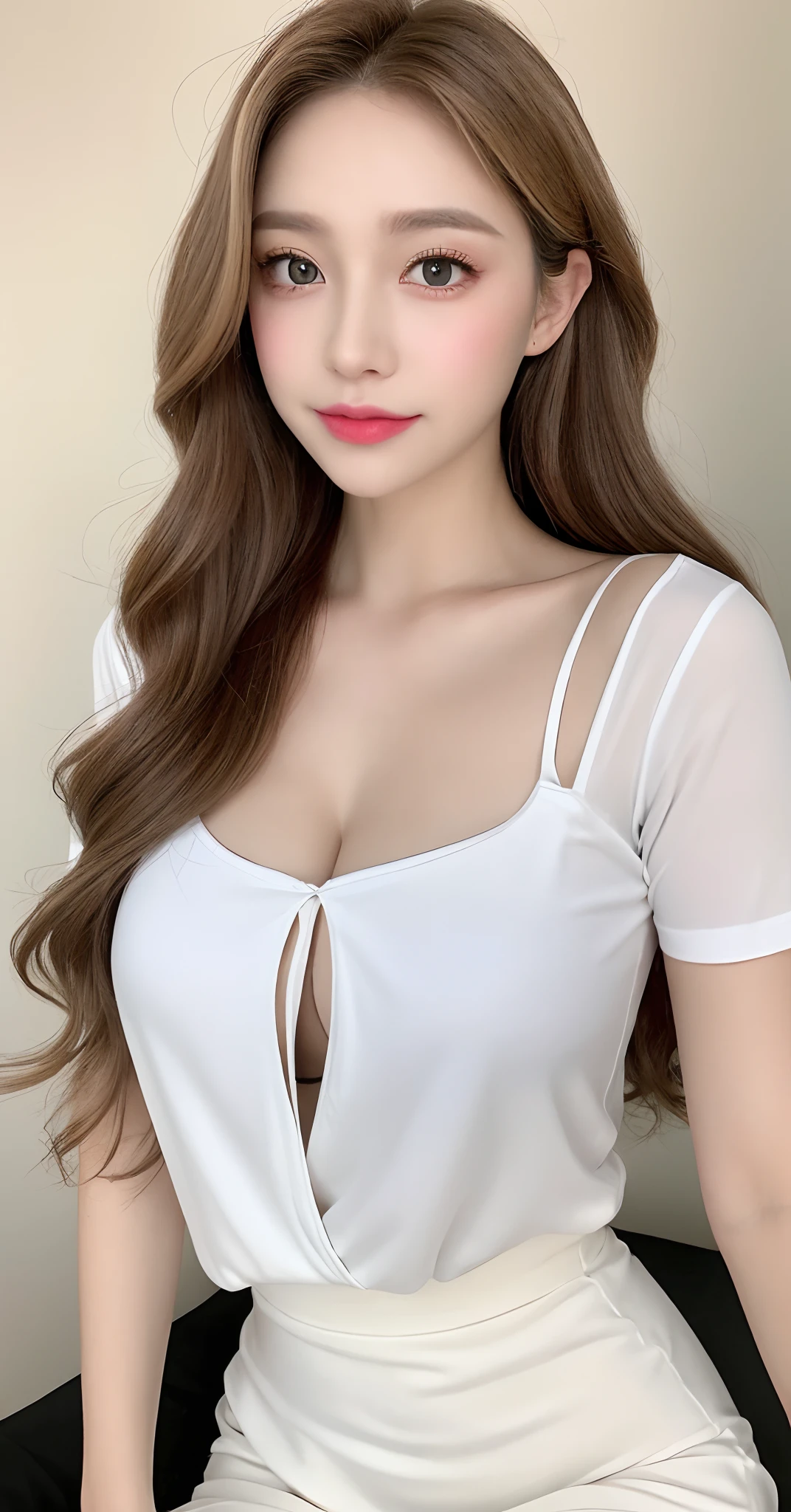 random office lady fashion,(Thin type),(large breasts),(random pose),(random hairstyle),(Cinematic scene,Highest image quality,(8K), Ultra-realistic, Best Quality, High quality, High Definition, high quality texture, high detailing, Beautiful detailed, fine detailed, extremely details CG, Detailed texture, realistic representation of face, masterpiece, presence, Dynamic, Bold)