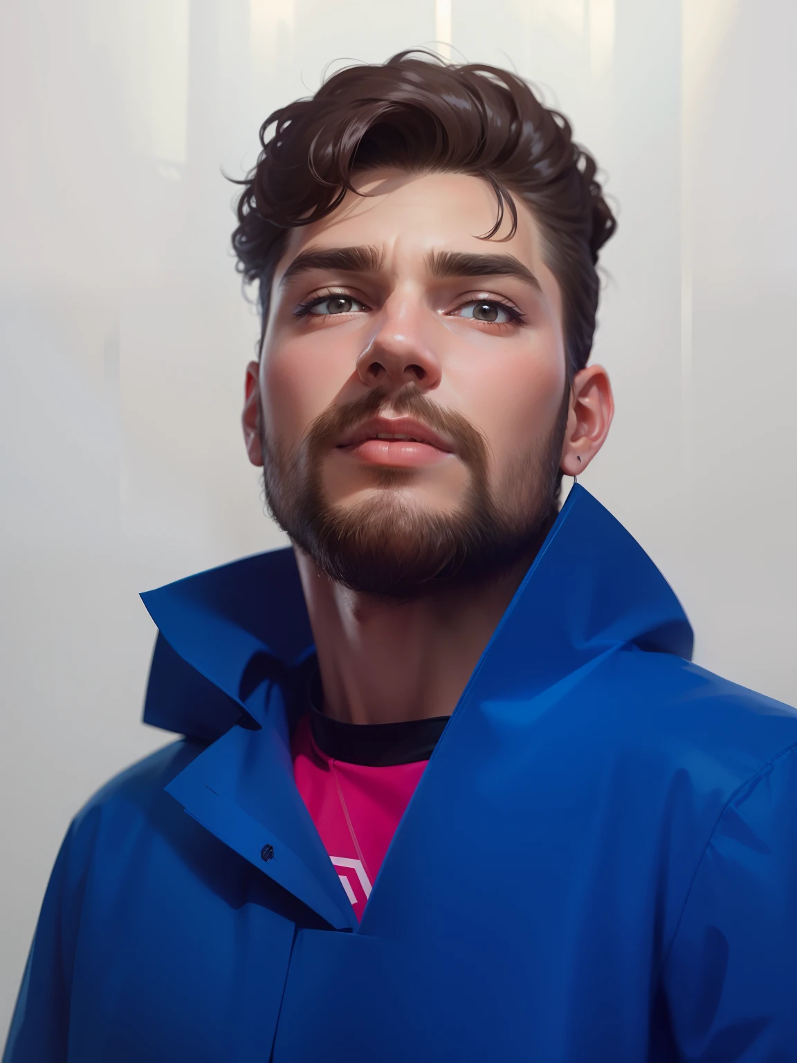(master part),(best quality), illustration, beautiful face hair up