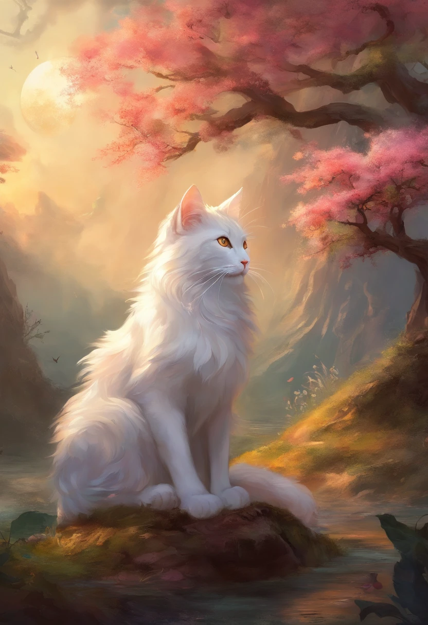 um gatinho bonito