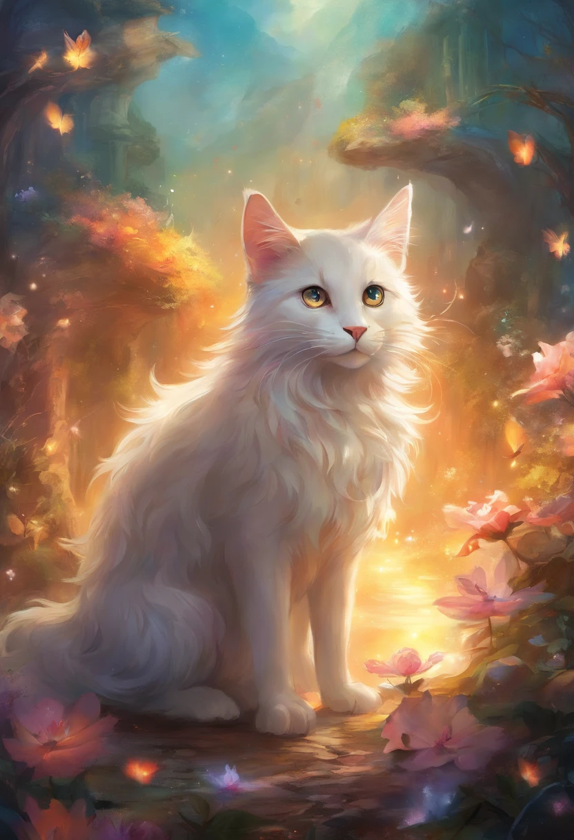 um gatinho bonito
