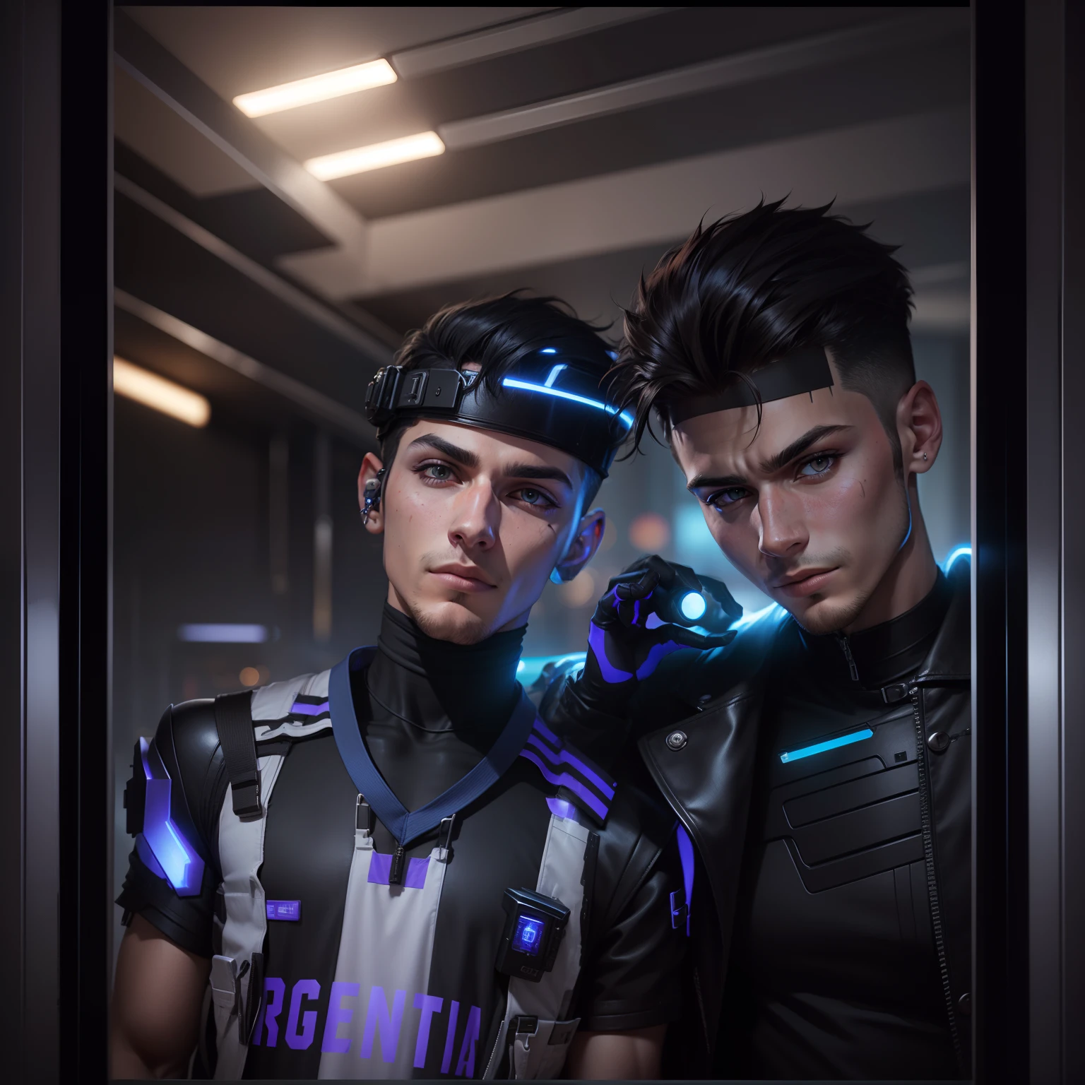 change background cyberpunk handsome boy. realistic face. 8k.ultra realistic.