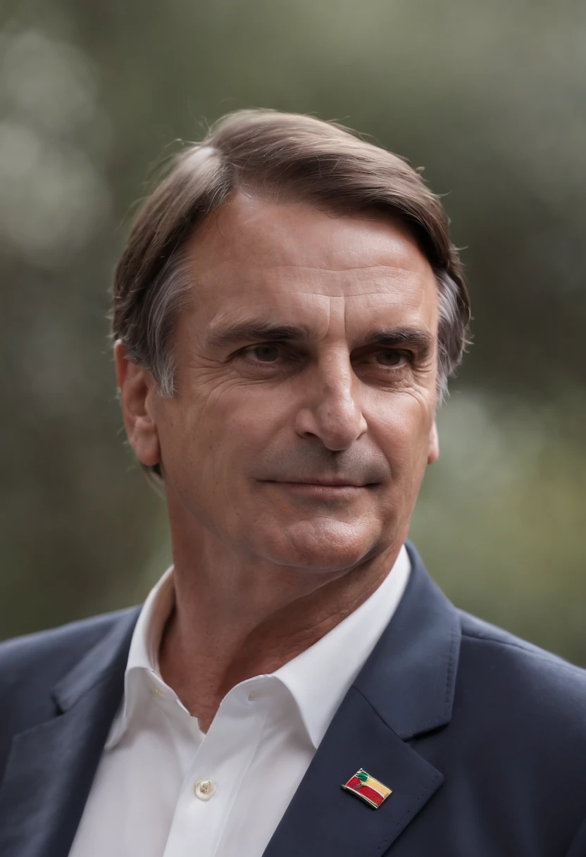 imagem ultrarrealista em 8k de Jair Bolsonaro chutando a bunda de Lula