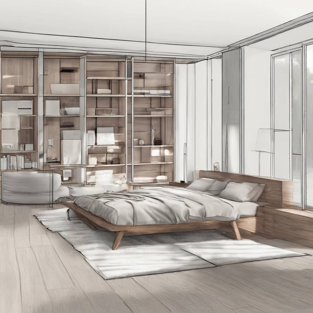 classic classic, wood furniture, realistic