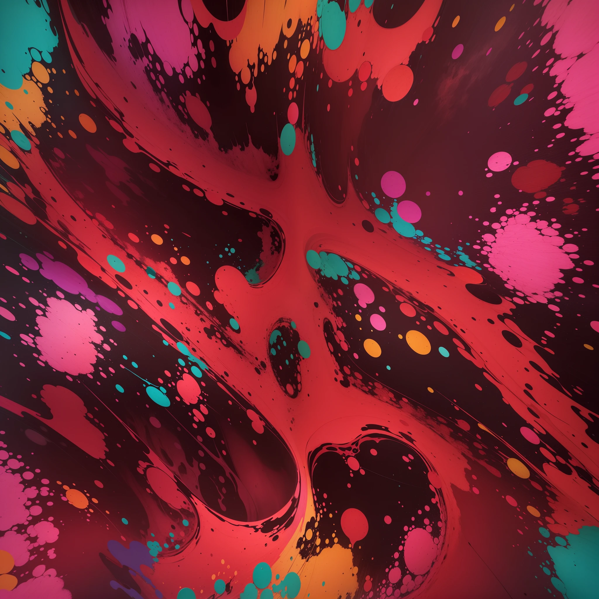 um close up de uma pintura abstrata colorida de um monte de pipas, muito abstrato, arte digital multicolorida, shattered abstractions, Arte digital abstrata, Arte digital hiper colorida, cores abstratas, Abstraction, arte digital. quadrinhos coloridos, arte generativa colorida, altamente abstrato, arte digital vibrante, abstrair, 1 0 2 4 cores Resumo, psychedelic digital art, Abstrato estranho, derreta, derretendo, cascata, derreter, movimento para baixo.