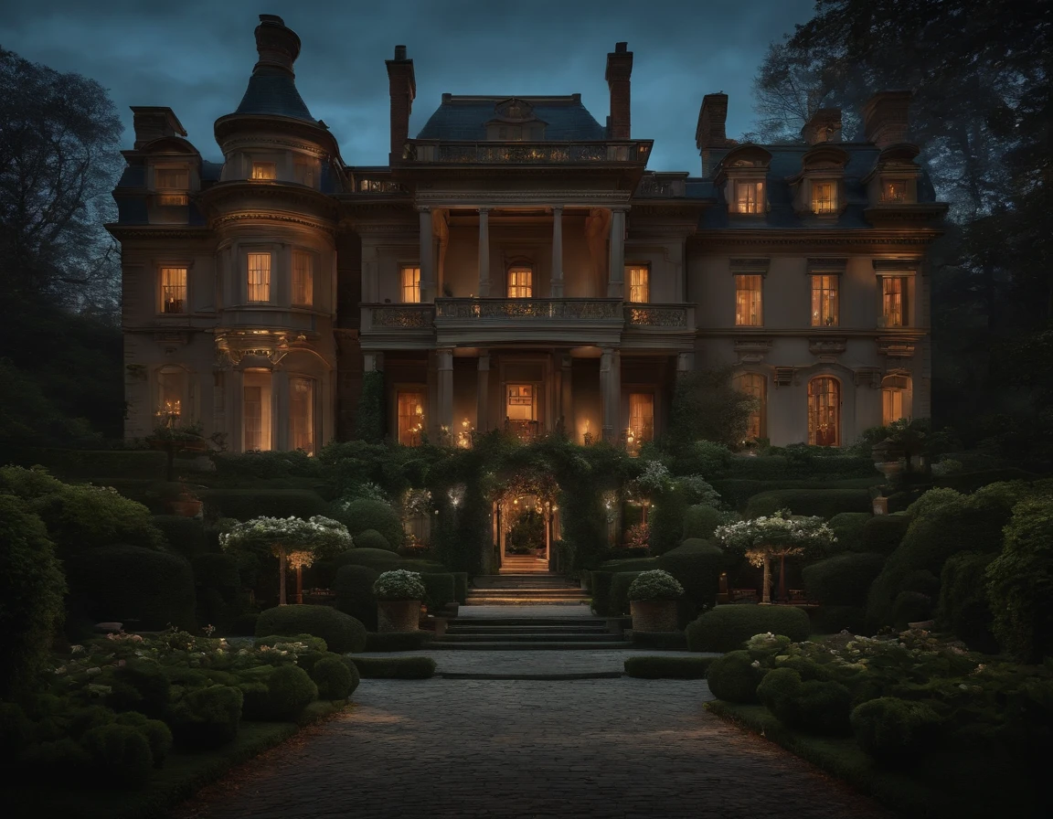 With each mystery unraveled, the mansion revealed more of its hidden wonders—a garden that bloomed with moonlit flowers, a library filled with books that wrote their own stories, and a ballroom where the shadows danced to the music of the forest.