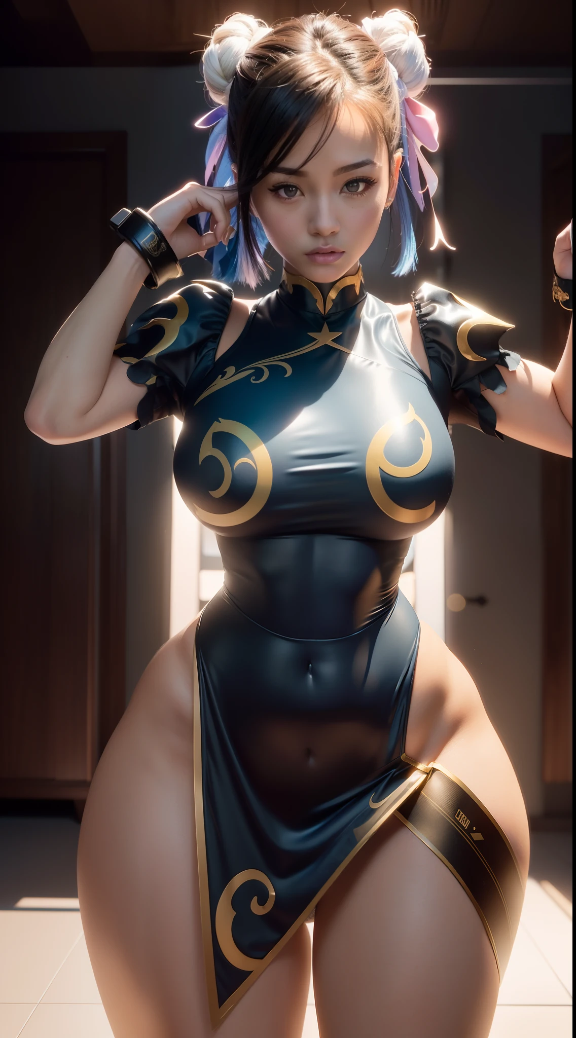 fotografia, Chun Li ,sensual,(peito grande),(((Jack O Pose)))
Corpo perfeito, Pose quente, fofo ,Lutador de rua (fundo escuro vazio)
As an unrealistic engine rendering style, esthetic, Momento surpreendentemente bonito e sincero, Full-body Vintage aesthetics, corpo inteiro,35mm film feel, 16k, lumen –ar 9:16 –v 5.1 –q 2 –c 6 –raw style
Big, coxas torneadas usam suas roupas justas sexy, Slim sexy,((Uma )) coxas grandes e torneadas, Use suas roupas bem apertadas, Parece um modelo 3D (((background shredding) (vazio)) ,8k, hiper realista, It all looks like an unreal engine rendering ((whole body view)) Pose quente perfeita para o, , As an unrealistic engine rendering style, aesthetic, Momento surpreendentemente bonito e sincero, Full-body Vintage aesthetics, corpo inteiro,35mm film feel, 16k, lumen –ar 9:16 –v 5.1 –q 2 –c 6 –raw style ,Coxas grandes e torneadas usam suas roupas apertadas,)Imagem noturna ((bunda perfeita)) Vista traseira da bunda ,