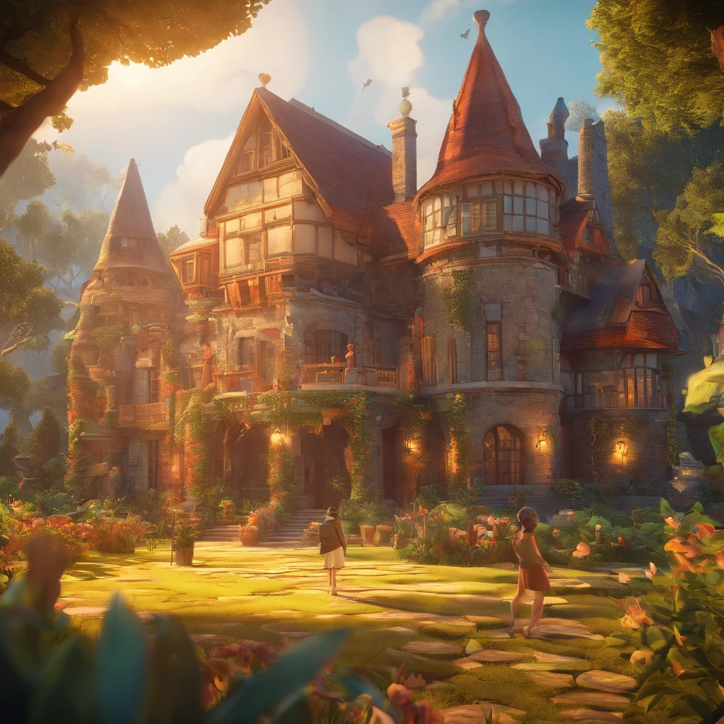 And so, Eliza became the keeper of Mistwood Manor, a place where the lines between reality and magic blurred, where whispers and shadows told tales, and where the key to the most mysterious adventures was hidden within the heart of a brave and curious child.