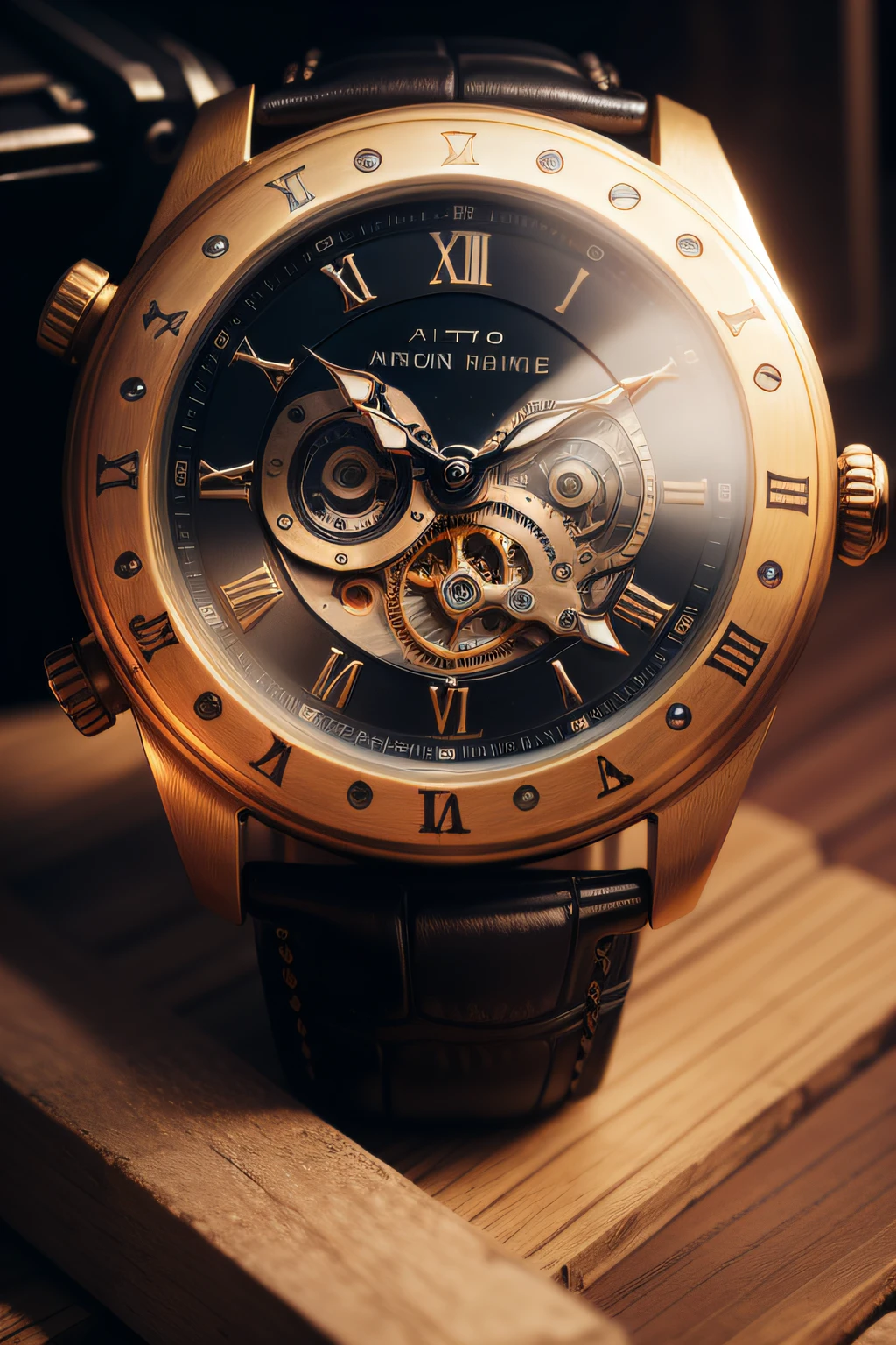 MACHINE FROM AN ANCIENT WRISTWATCH