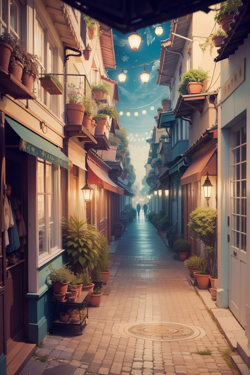 Delegacia de Londres ,anime, arte conceitual, Art Deco, Pintura holandesa da idade de ouro, contemporary art, Carl Larsson, estilo anime, Cores semelhantes a Ghibli,(Zentangle:1.2), (Resumo Antecedentes:1.5), (muitas cores:1.4), fragmentos pixelados, data corruption, colorful noise, caos visual, modern aesthetic,Mundo de fantasia