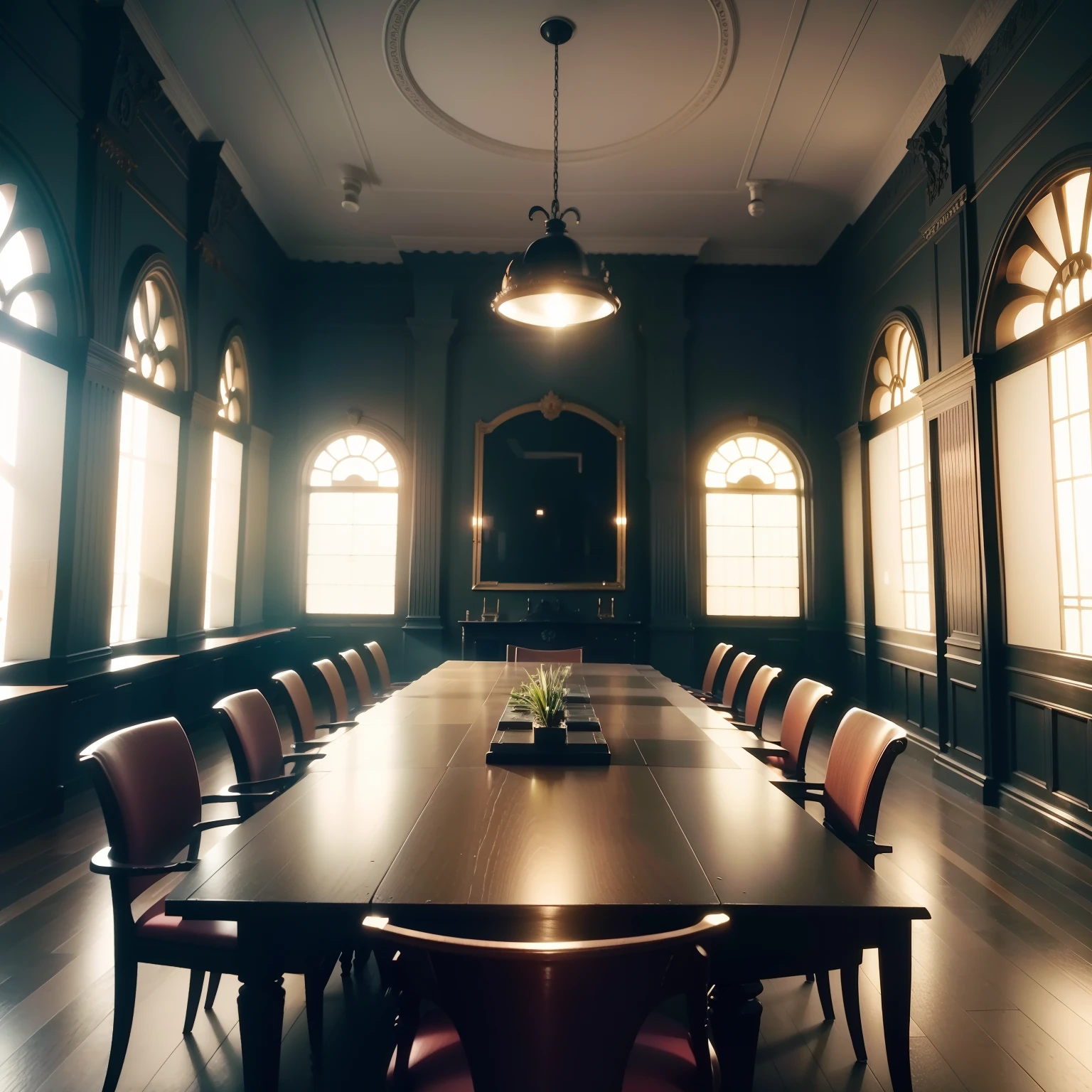 Sala de detetive, estilo anime,, detetive, Research room, Londres