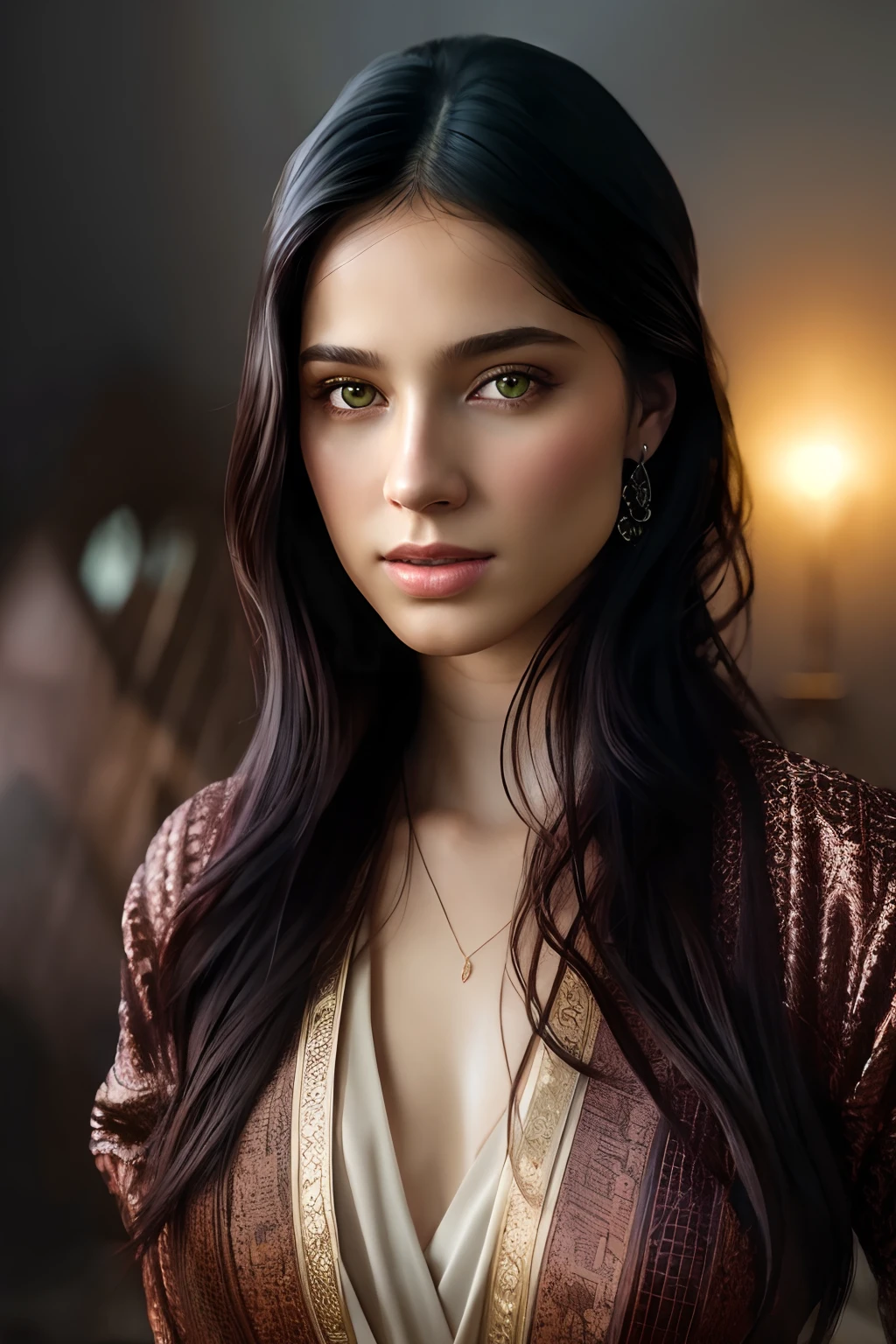 modelshoot style, (extremely detailed CG unity 8k wallpaper), full shot body photo of the most beautiful artwork in the world, medieval armor, professional majestic oil painting by Ed Blinkey, Atey Ghailan, Studio Ghibli, by Jeremy Mann, Greg Manchess, Antonio Moro, trending on ArtStation, trending on CGSociety, Intricate, High Detail, Sharp focus, dramatic, photorealistic painting art by midjourney and greg rutkowski
