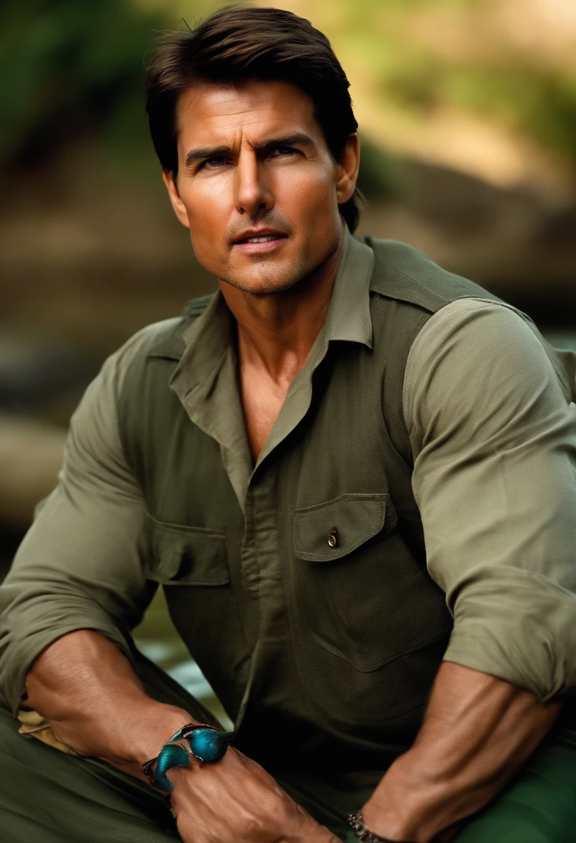 Tom cruise look like a bangladeshi the the the fisherman withe fish