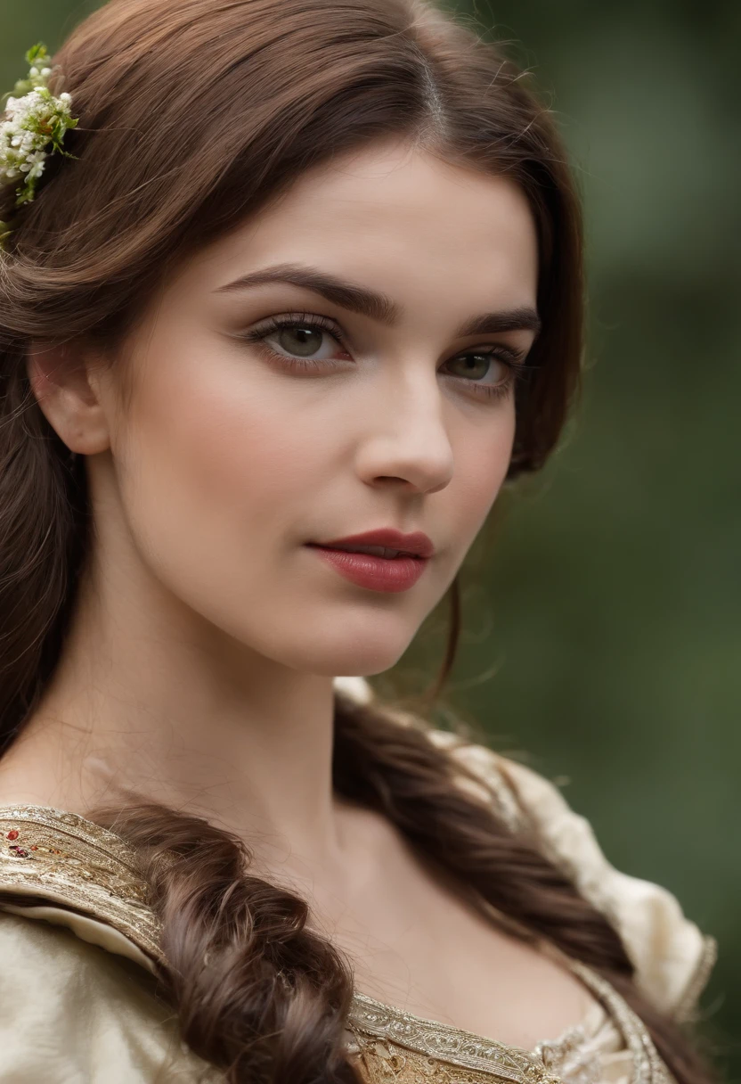 (((uma ferida avermelhada profunda atravessa sua bochecha esquerda))) tez justa, mulher em torno de 19 anos, cabelos brancos naturais, olhos verdes distintos, Completamente nua, slender and graceful, Beautiful, luz de velas em um ambiente medieval, Ultra sharp focus, cores tetradicas (cicatriz:1.4)