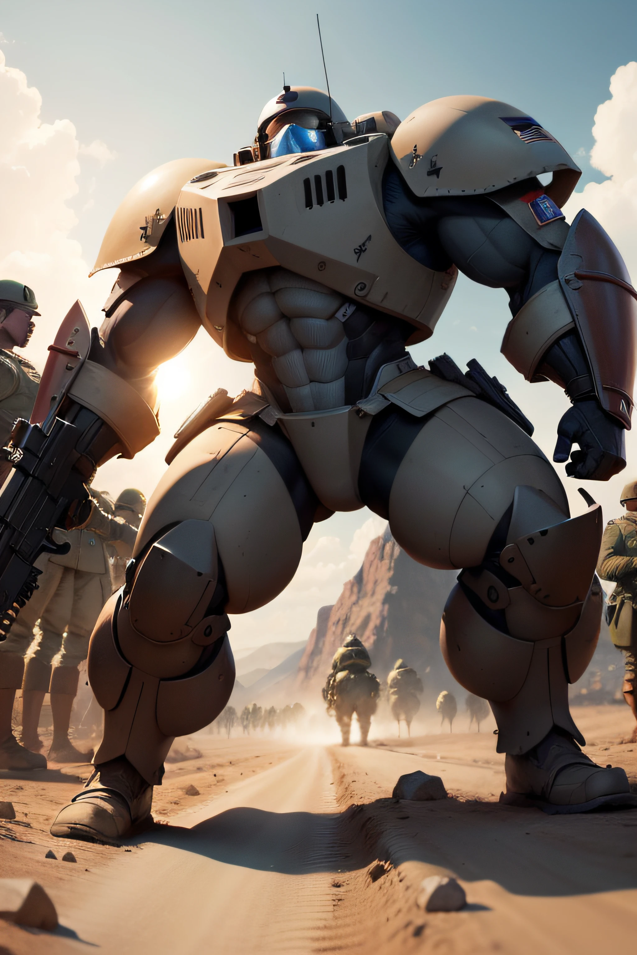 create a wallpaper for my computer in 1600x900 resolution with the name Maycon Valger centered on the image and background some soldiers holding heavy weapons in cartoon