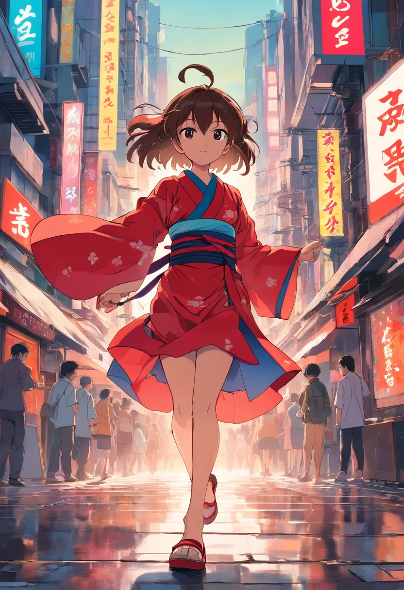 90s anime vintage anime a Samurai, time flying out of city in japanese style in black and red ink with some black ink splash dark side melting red dance soft red transparent shadow of a man samurai husting running for time and money - e, radiant light, detailed and intricate environment trending, beautiful, stunning abstraction at birth by moebius art line style. by Takashi Murakami, acrylic on canvas, surrealism, neoclassicism, renaissance, comic book style, outline detail, line art, ultra detailed, cell shaded, 8k. minimalism