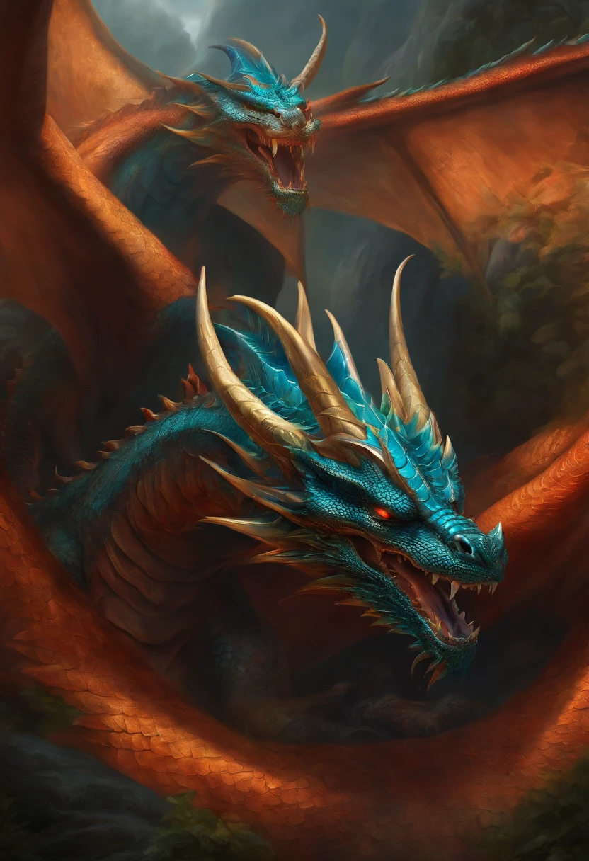 dragon with two heads