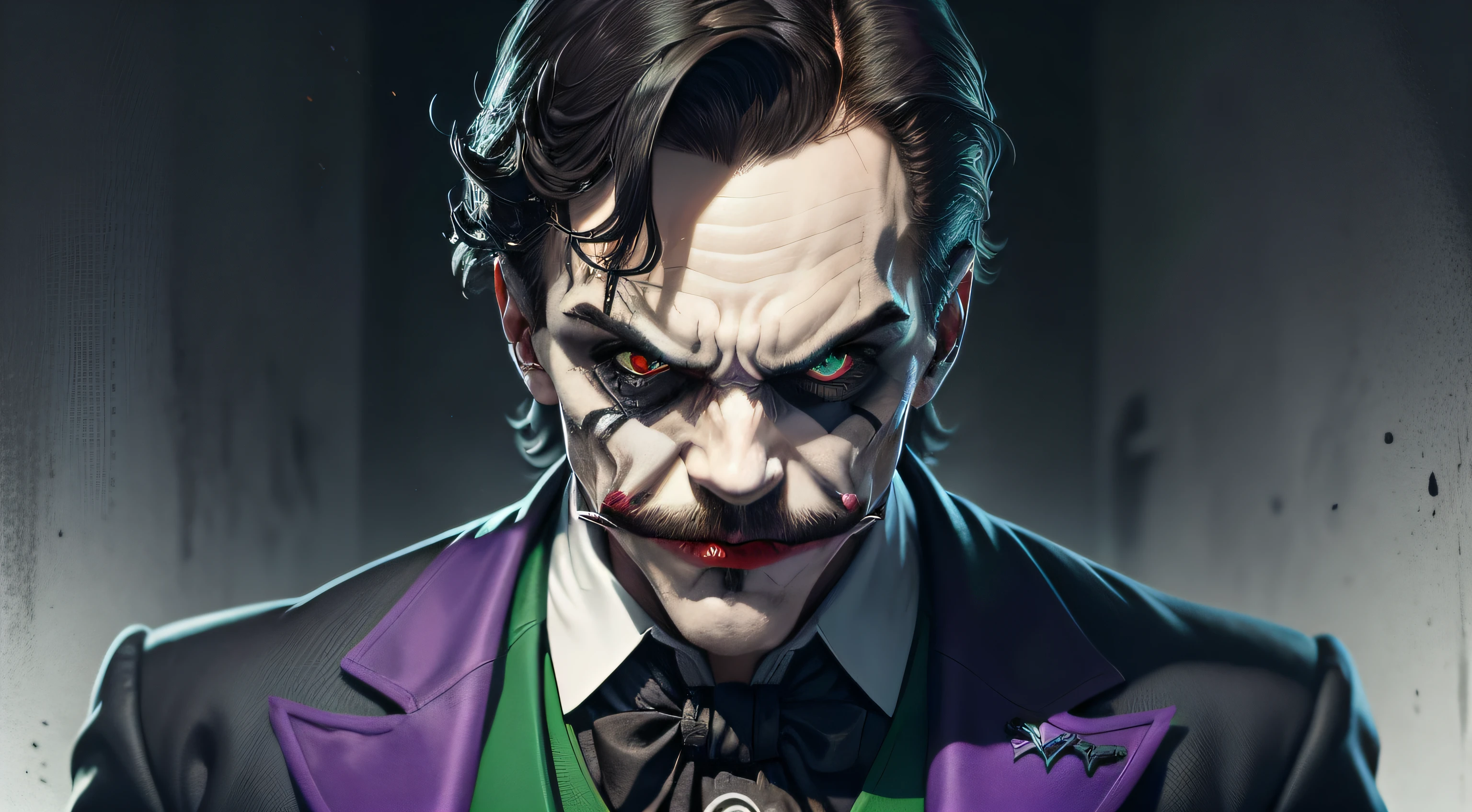 Nietzsche estilizado como coringa, Nietzsche joker-style philosopher, Nietzsche com o rosto de joker