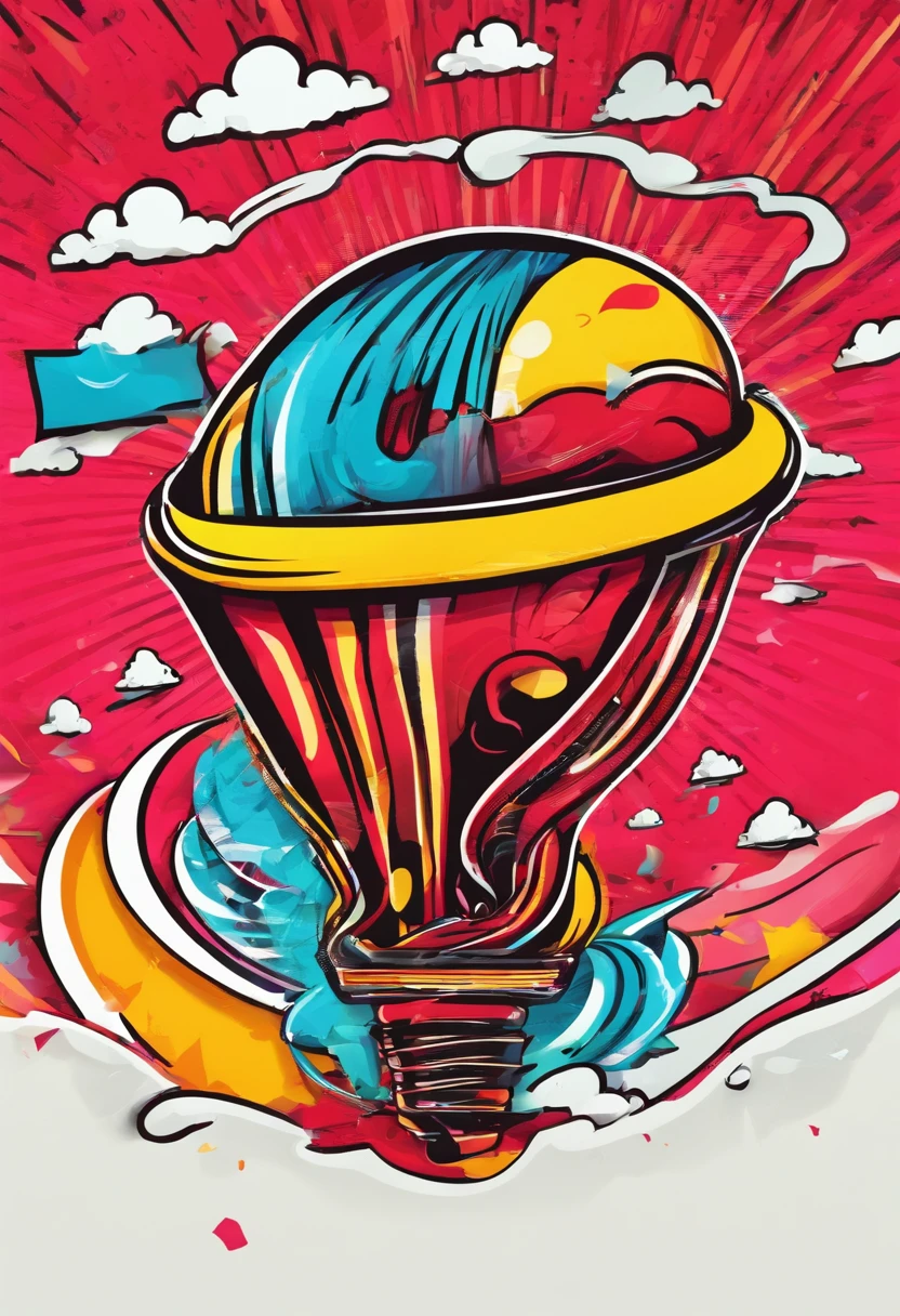 a tornado for a youtube channel logo