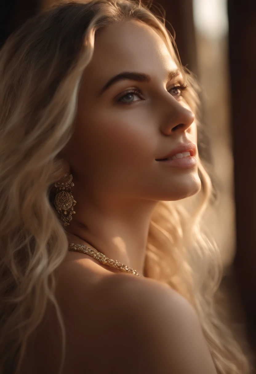 RAW, analog, Nikon Z 85mm,((best quality)), ((masterpiece)), ((realistic)),far fromthe camera image, gorgeous russian woman, blond, 18 year old, posing in a beach, wearing lingerie petite, smile with teeth showing, ((small breasts)), intricate details, highly detailed, sharp focus, professional, 4k, god rays, hand model, stunning brown eyes, petite,strong chin big ramus dnot defined jawline  huge strong cheekbones highset cheekbones big eyes. great face projection highres, detailed facial features, high detail, sharp focus, smooth, extremely detailed, photo_\(ultra\), photorealistic, realistic, post-processing, max detail, roughness, real life, ultra realistic, photorealism, 8k uhd, SEMI-SILHOUETTE light, slavic face, long blon hair, beautiful hair, real face face