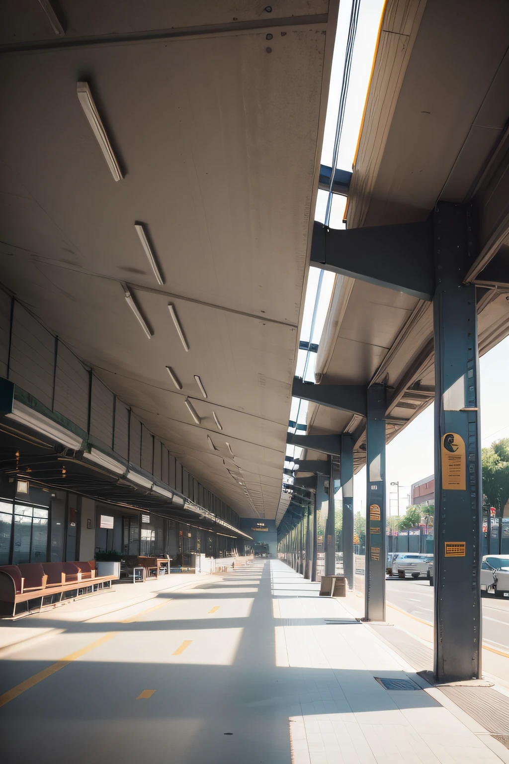 bus terminal steel