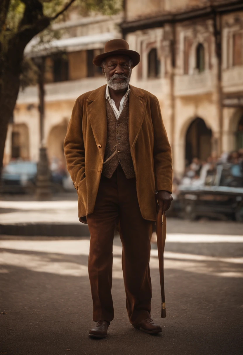 painting of a man with a pipe and hat in, Retrato de esconder a dor Harold, aboriginal australian hipster, Esconda a dor Haroldo, inspirado em Albert Namatjira, Directed by: Albert Namatjira, um velho, Arte de Pedro Bell, in a oil painting style, Directed by: Stan Stokes, old man, great likeness, Old man and wise soft front light, brilho, HDR, (cores suaves: 1.2) hiperealista,realista, Realismo, renderizado, Alto contraste, digital art photographyrealistic trend in Artstation 8k HD high definition detailed realistic,  detalhado, textura da pele, hiper detalhado, textura de pele realista, armadura, melhor qualidade, ultra high-resolution, (fotografiarrealista: 1.4), alta resolução, detalhado, Calado bruto, sharp re, por lee jeffries Nikon D850 Filme Fotografia de Stock 4 Kodak Portra 400 Lente F1.6 Rich Colors Realistic Texture Dramatic Texture Dramatic Lighting Irrealengine Trend on Artstation Cinestill 800