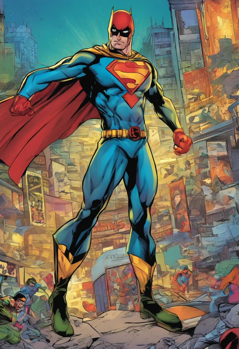 a superhero character called "Quiz Fool"
