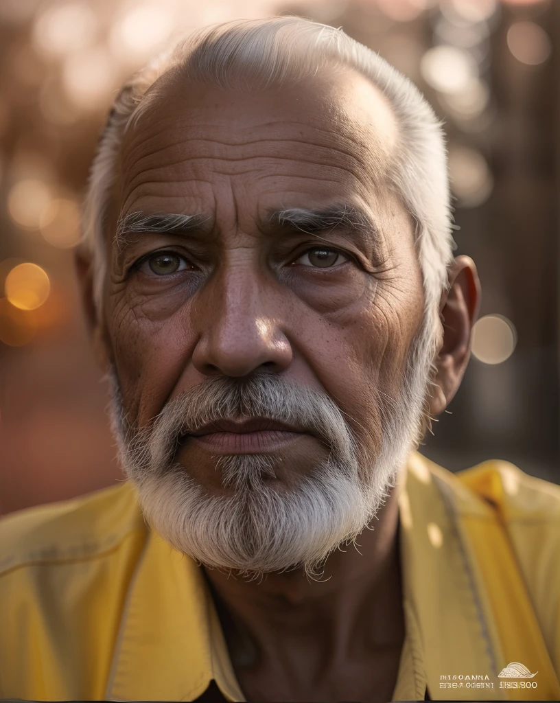there is a man with a beard and a white shirt, um velho, foto do retrato de um homem velho, retrato do homem velho, O olhar de um idoso, Wise old man, um homem de 80 anos, ele tem cerca de 8 0 anos de idade, Retrato de um velho, Retrato de um velho, Portrait of an old and wise man Soft front light, brilho, HDR, (cores suaves: 1.2) Hiperealista,realista, Realismo, renderizado, Alto contraste, digital art photographyrealistic trend in Artstation 8k HD high definition detailed realistic, detalhado, textura da pele, hiper detalhado, textura de pele realista, armadura, melhor qualidade, ultra high-resolution, (fotografiarrealista: 1.4), alta resolução, detalhado, Calado bruto, sharp re, por lee jeffries Nikon D850 Filme Fotografia de Stock 4 Kodak Portra 400 Lente F1.6 Rich Colors Realistic Texture Dramatic Texture Dramatic Lighting Irrealengine Trend on Artstation Cinestill 800