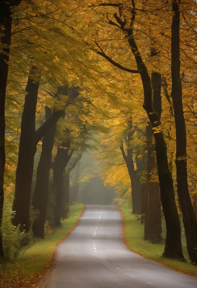 a road in Kalvaria - in the heart of Slovakia: Banská Štiavnica, a cidade da UNESCO. Estilo RAW