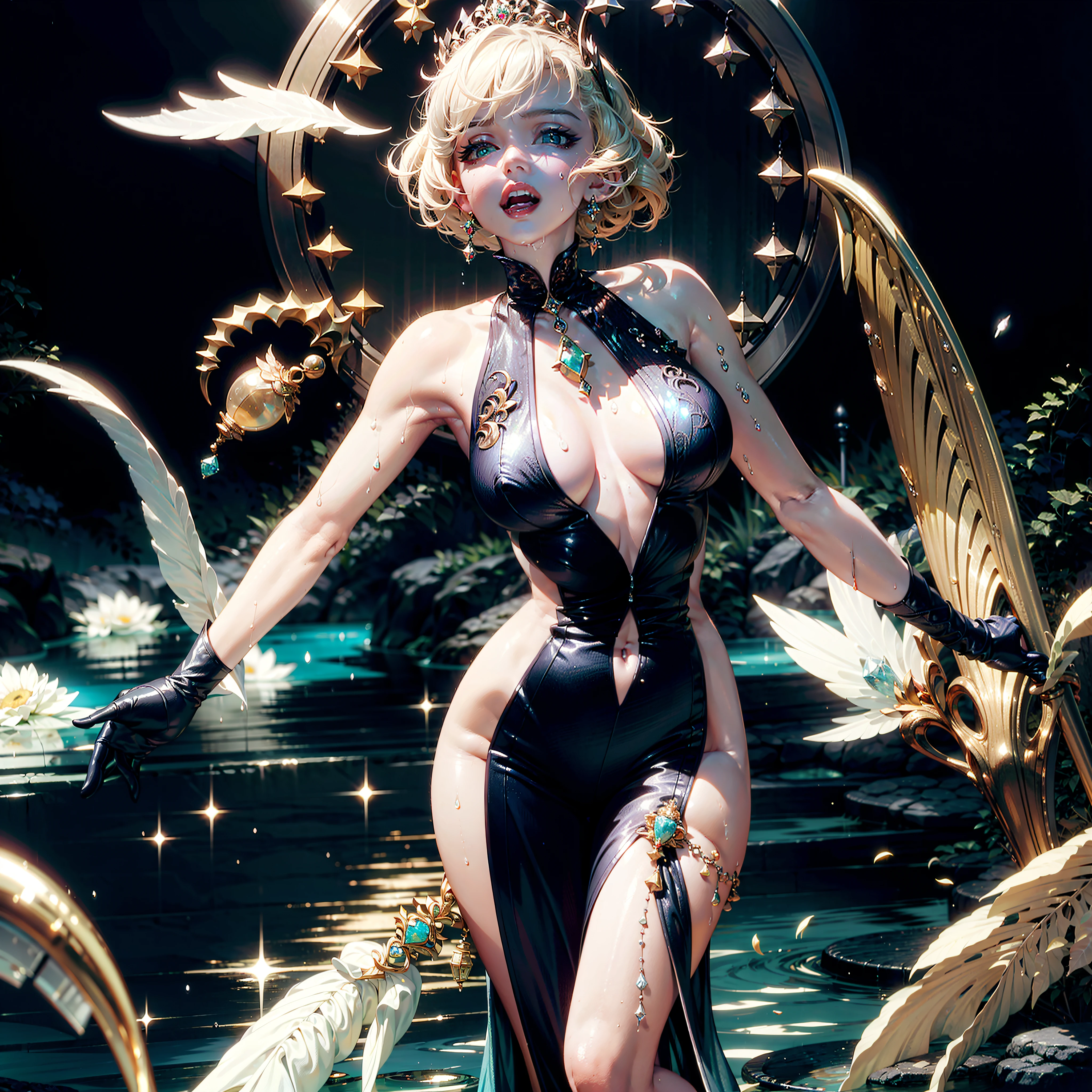 masterpiece Goddess Marilyn_Monroe waitress matrix meticulously intricate ultra highres Pro-photo-realistic reflection optimal ultra_sharpness focus perfection accurate volumetric Lightning contrast front_sunlight backlight global illumination cgi vfx sfx reflex ultra high-definition ultra high-detail Octane_rendered extreme improved graduated UHD XT3 64K 32K 16K 8K DSLR HDR UnrealEngine5 romm rgb pbr 3dcg fxaa blu-ray colors-coded anti-aliasing fkaa txaa rtx ssao opengl-shaders glsl-shaders post-processing post-production cell-shading tone-mapping vivid red hairstyle Agate ornament diamond sunflower sports cap cow-boy hat athletic epic clean eyeliner cheekbone felt suave expressive effects embarrassed wet flirt sweat lazuli-droplet-of-water-drop-between-eyes Divine (bright eyes, bright eyes) beautiful eyes saturate black pupils brown irises turquoises sapphires pearls open mouth smile teeth (tongue droplet water) clavicles white jacket shirt bridaldress safran silk papillotes sleeves orange satin obi scarlet breasts huge side-boob spread sagging corsage yellow seams navel skirts wide fringes swinging spinel reveal diamond heart chastity-belt solid padlock indigo pubic pubic-hair silks snap_lock garters legs boots solid iron nickel cobalt luminescence depthfield Crystalline butterfly CGSCOSITY "Heavy Metal" sceptre invokes magic monarch fleuraison monster milkweed monstrous viceroy fire-breathing creature sundrop fountain water drop of water Drink "Beer-Buck" beer broues slide mirror onyx summon Queen Bee wings transparent ruby occult headgear flash Disco-Ball Earth hearth blooms Tourmaline lantern-paper dramatic crystal background water-dancing Pool marbles paddling opal "Water Falls" equirectangular 360 population deep path glass strange Obscurside outdoor darkness full moon glow Chaos dark night hole cathedral crux anks Tattoo Bruce_Weber sex Females naked Koos_Roos nsfw varies multi etc.