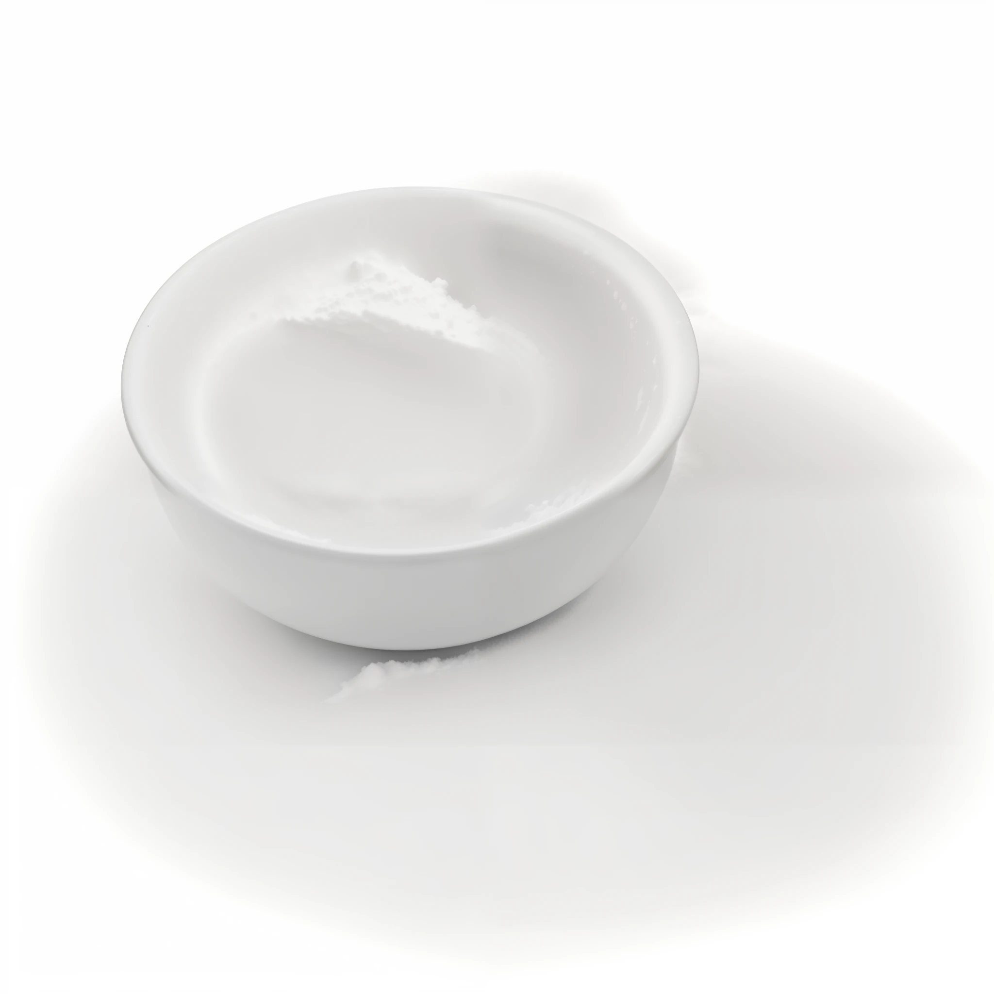 a closeup of a bowl of white powder on a white surface, 3DEXCITE, sal branco, powdered sugar, white powder makeup, processo de prata de gelatina, magic powder, flour dust, cera branca, imagem do produto, zinco branco, dust, foto do produto, product introduction photo, areia branca, sugar snow, branco puro, iodeto de prata, flour dust spray