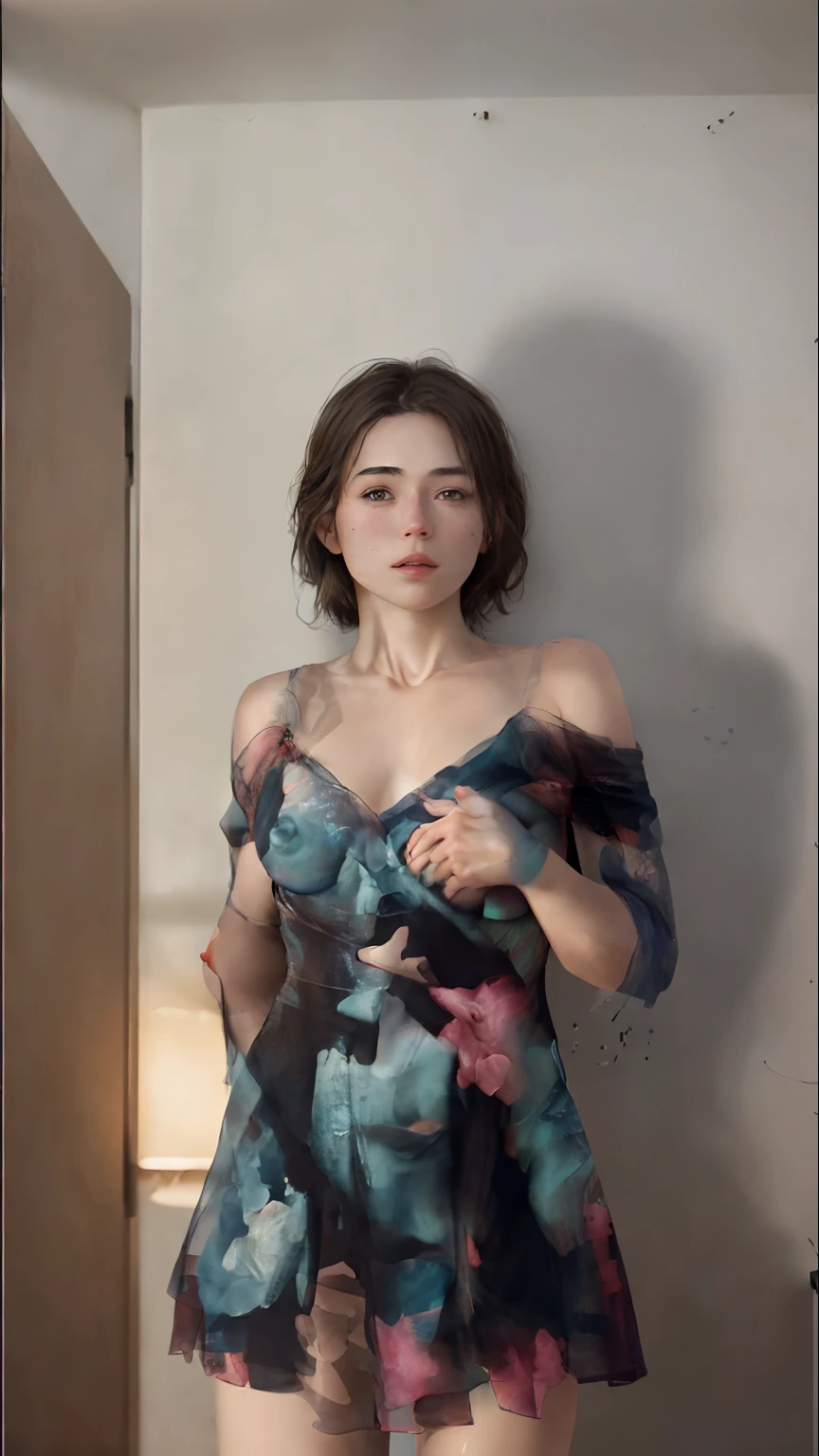 RAW photo of a naked woman, best quality, high resolution, (masterpiece), (photorealistic:1.4), professional photography, sharp focus, HDR, 8K resolution, extremely detailed CG unity 8k wallpaper, (front light), NSFW, (full body nude:1.2), standing, 25 yo beautiful supermodel naked, extremely detailed face, HD areolas nipples and vagina , (looking at viewer:1.1), NSFW, NUDITY, human textured skin, perfect nipples, (high detailed skin:1.2), 8k UHD, DSLR, soft lighting, high quality, film grain, Fujifilm XT3