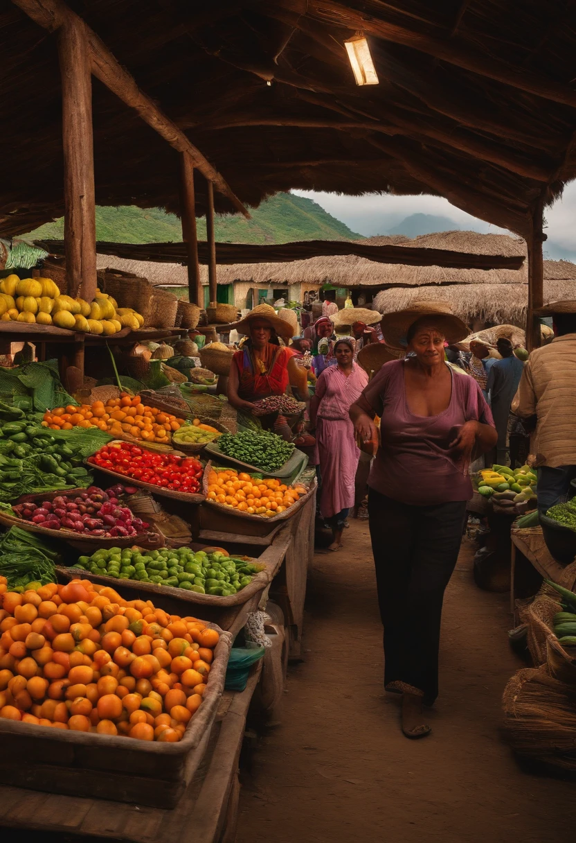 Agricultural store Venezuela full of people